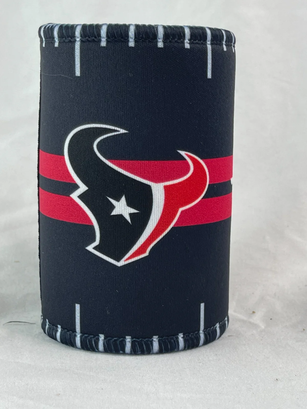 NFL Stubby Cooler - Houston Texans - Can Cooler - Drink - Rubber Base