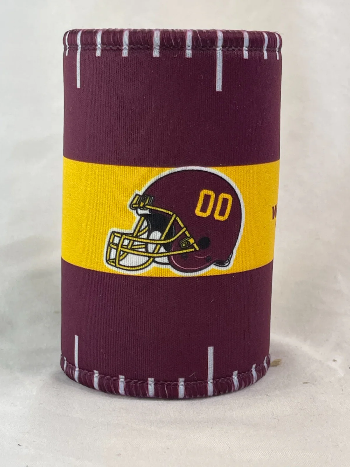 NFL Stubby Cooler - Washington Commanders - Can Cooler - Drink - Rubber Base