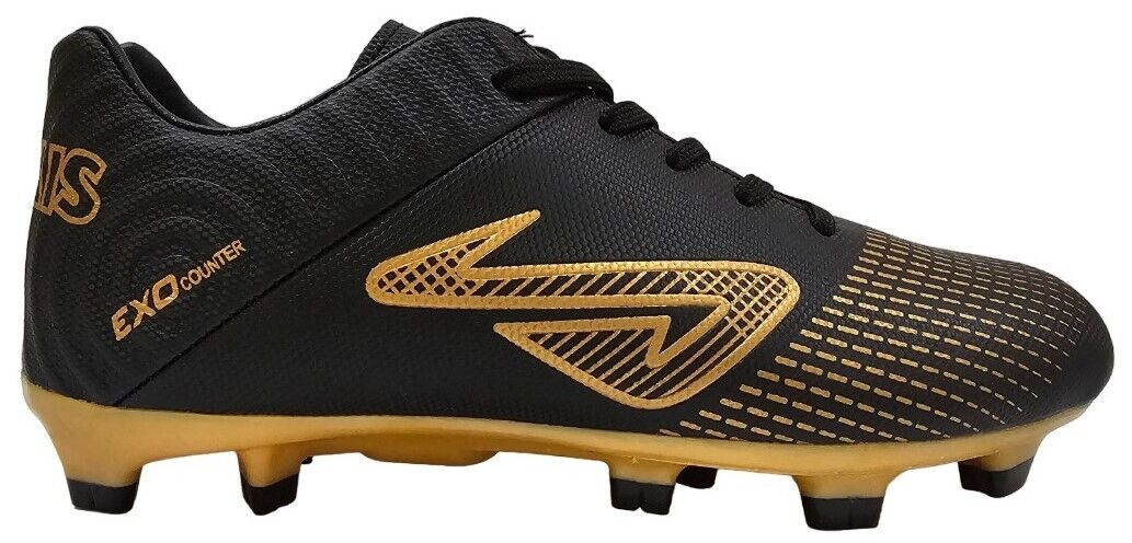 NOMIS Immortal 2.0 FG Football Boots - Black/Gold - Shoe - Adult - Image 2