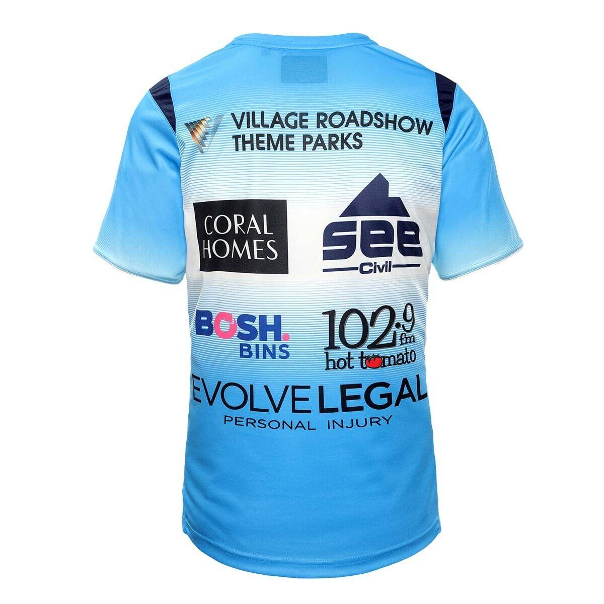 NRL 2022 Training Tee Shirt - Gold Coast Titans - YOUTH - Rugby League - DYNASTY - Image 3