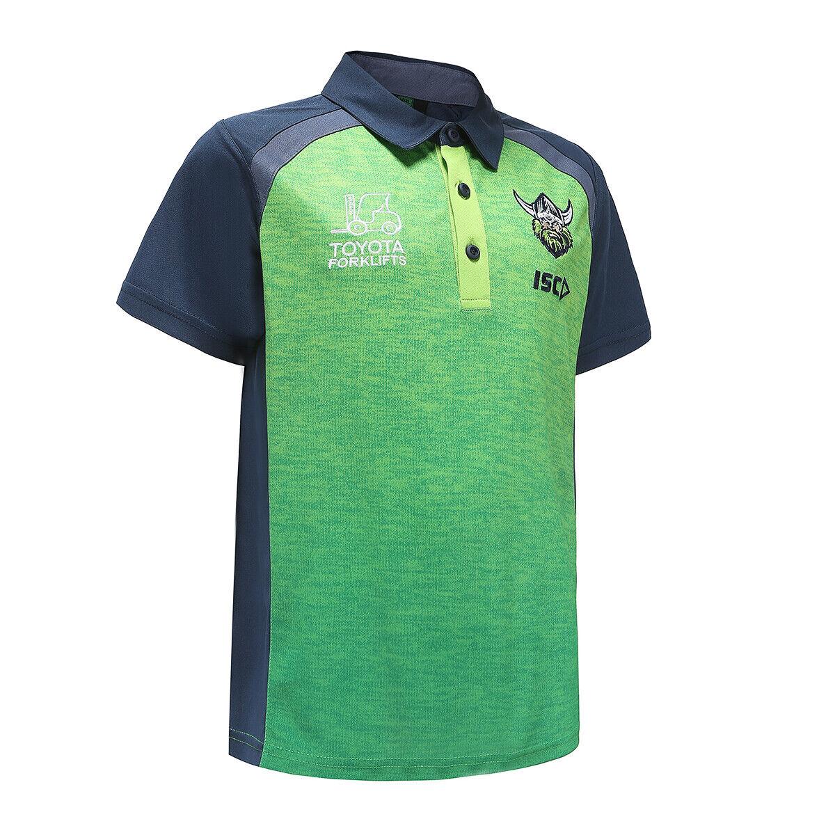 NRL 2023 Polo - Canberra Raiders - YOUTH - Kids - Rugby League - ISC - Image 3
