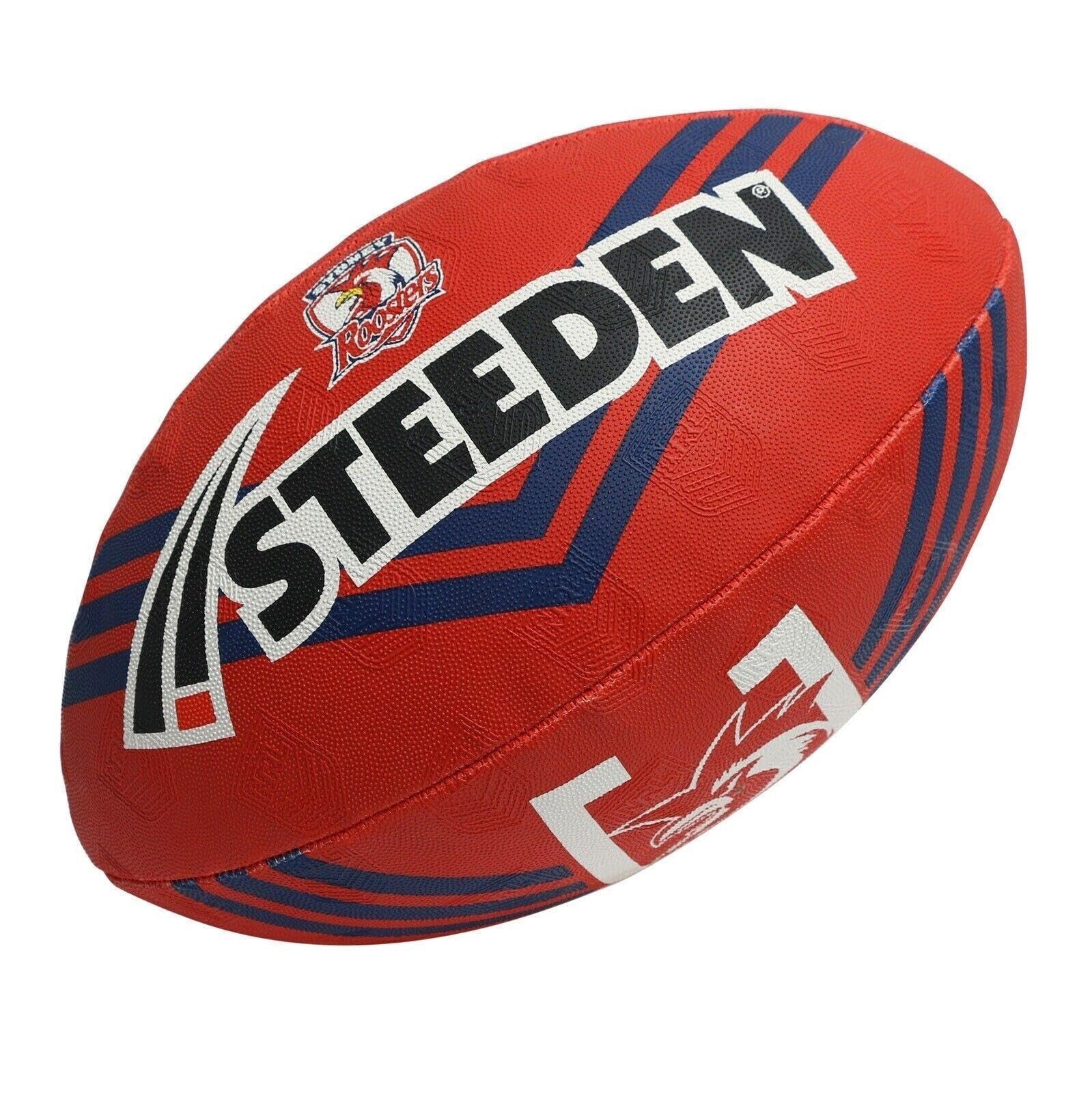 NRL 2023 Supporter Football - Sydney Roosters - Game Size Ball - Size 5 - Image 2