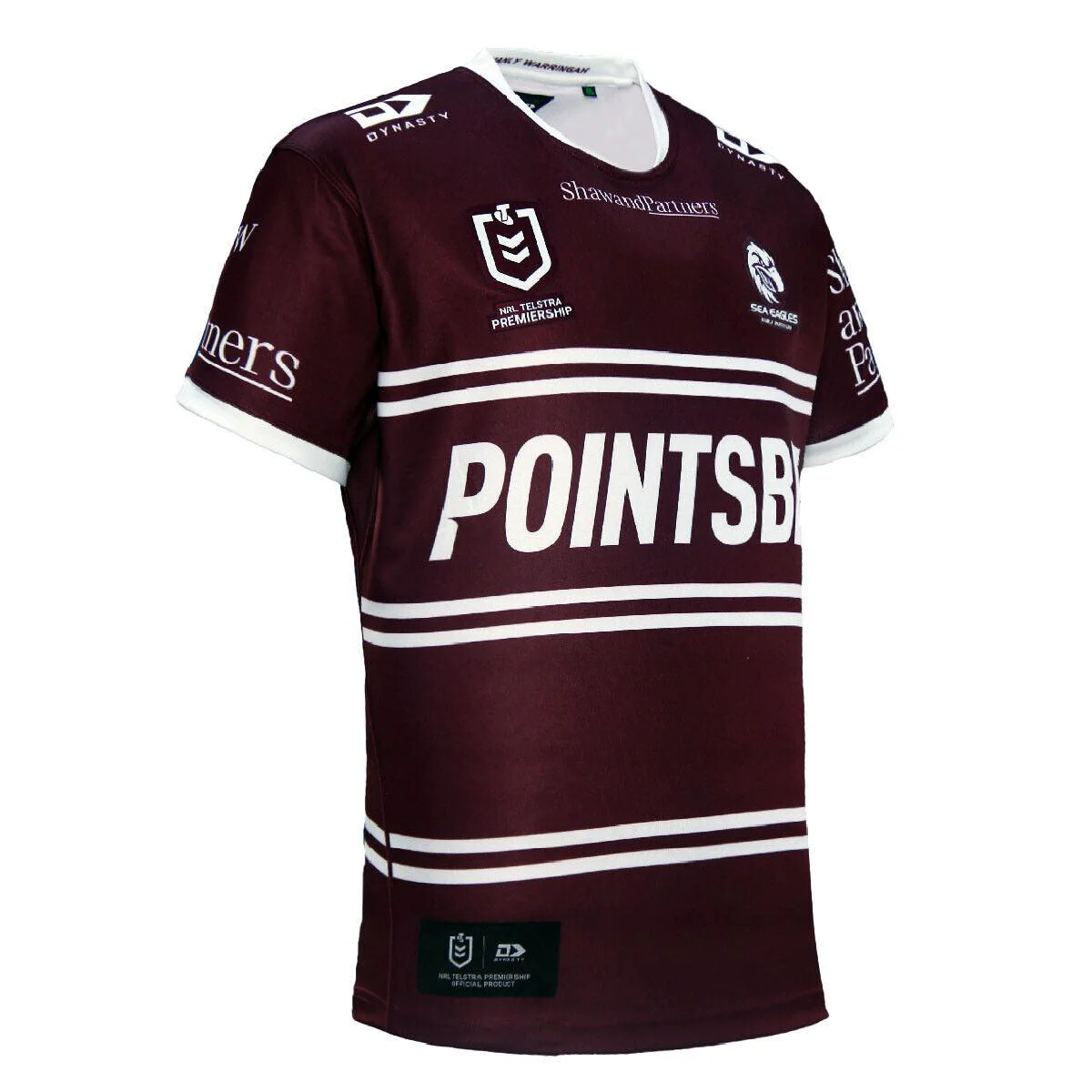 NRL 2024 Home Jersey - Manly Sea Eagles - Adult - Mens - Image 3