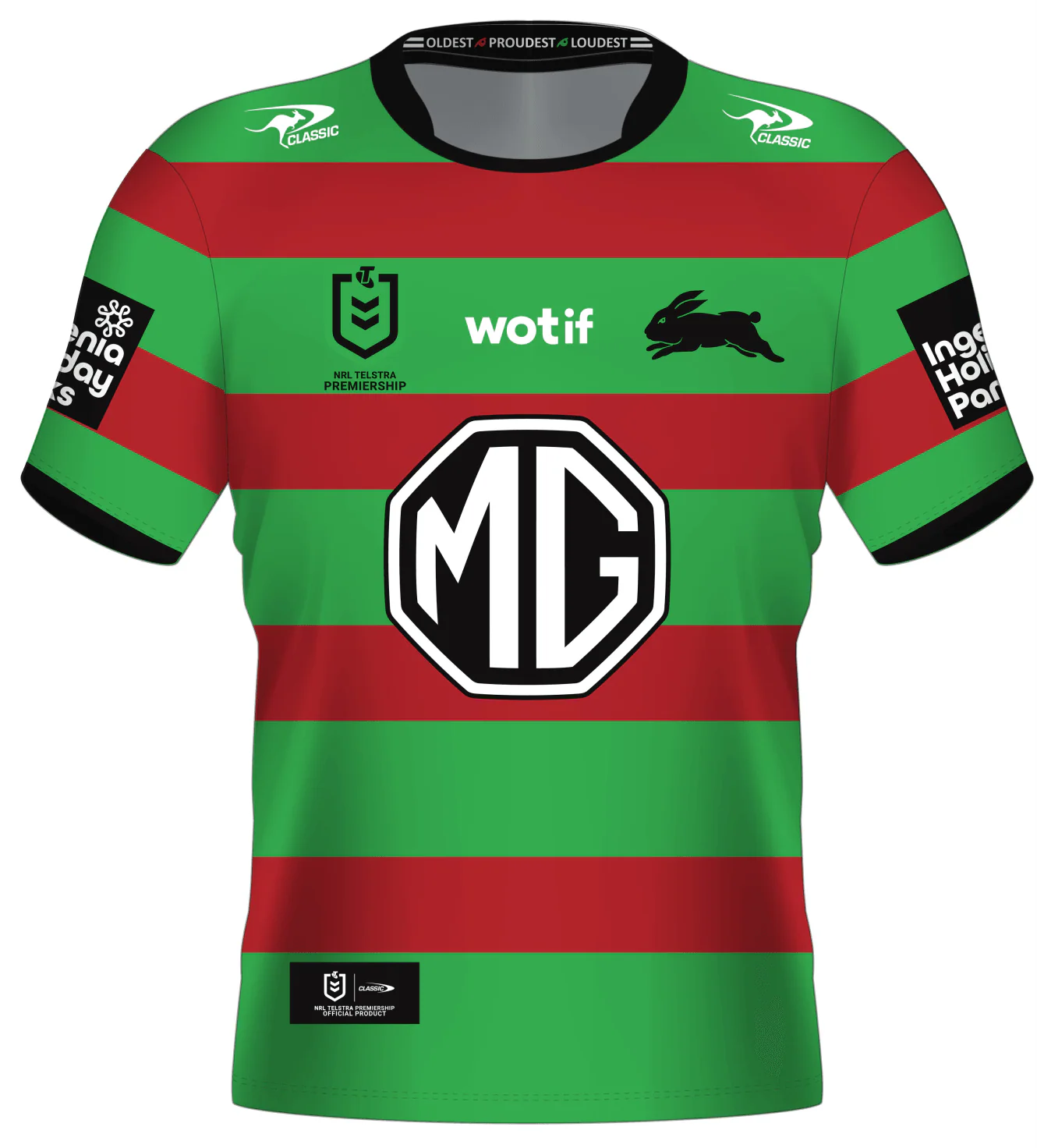 NRL 2024 Home Jersey - South Sydney Rabbitohs - Adult - Mens