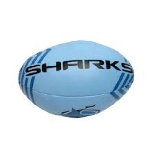 NRL 2025 6 Inch Sponge Football - Cronulla Sharks - Supporter Ball - Image 2