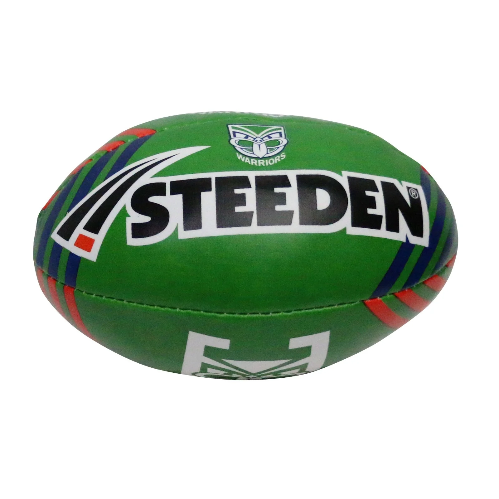 NRL 2025 6 Inch Sponge Football - New Zealand Warriors - Supporter Ball - Image 2