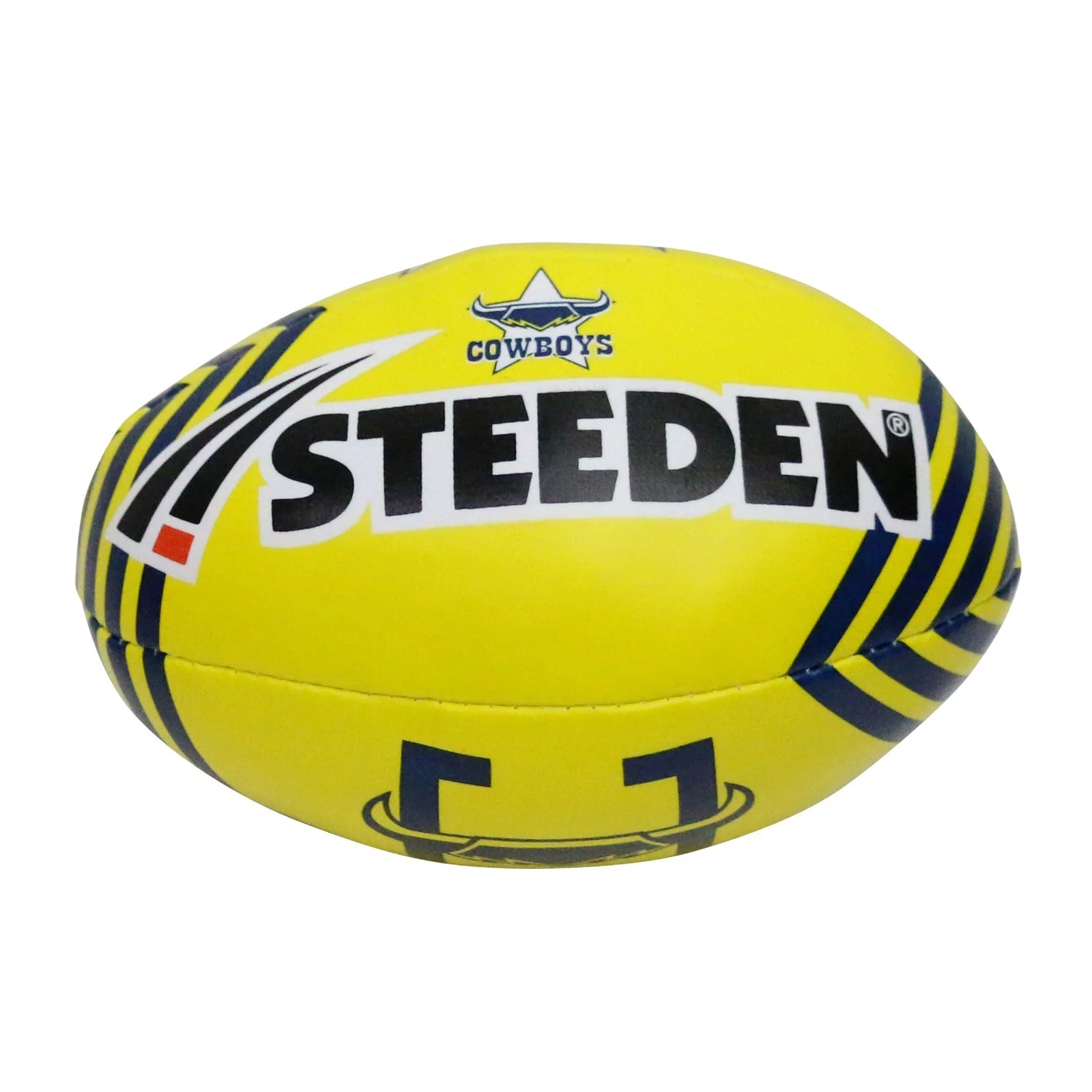 NRL 2025 6 Inch Sponge Football - North Queensland Cowboys - Supporter Ball