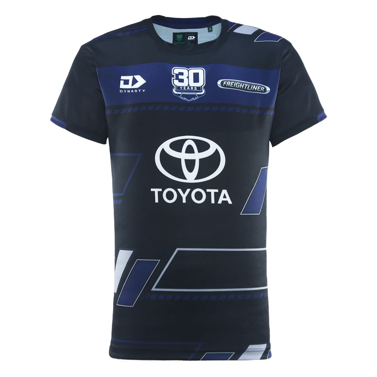 NRL 2025 ALT Training Tee - North Queensland Cowboys - Black - Adult - Mens - Image 8