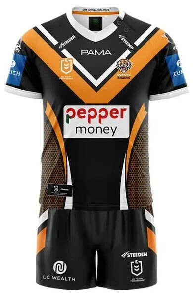 NRL 2025 Home Jersey Set - West Tigers - Infant - Toddler