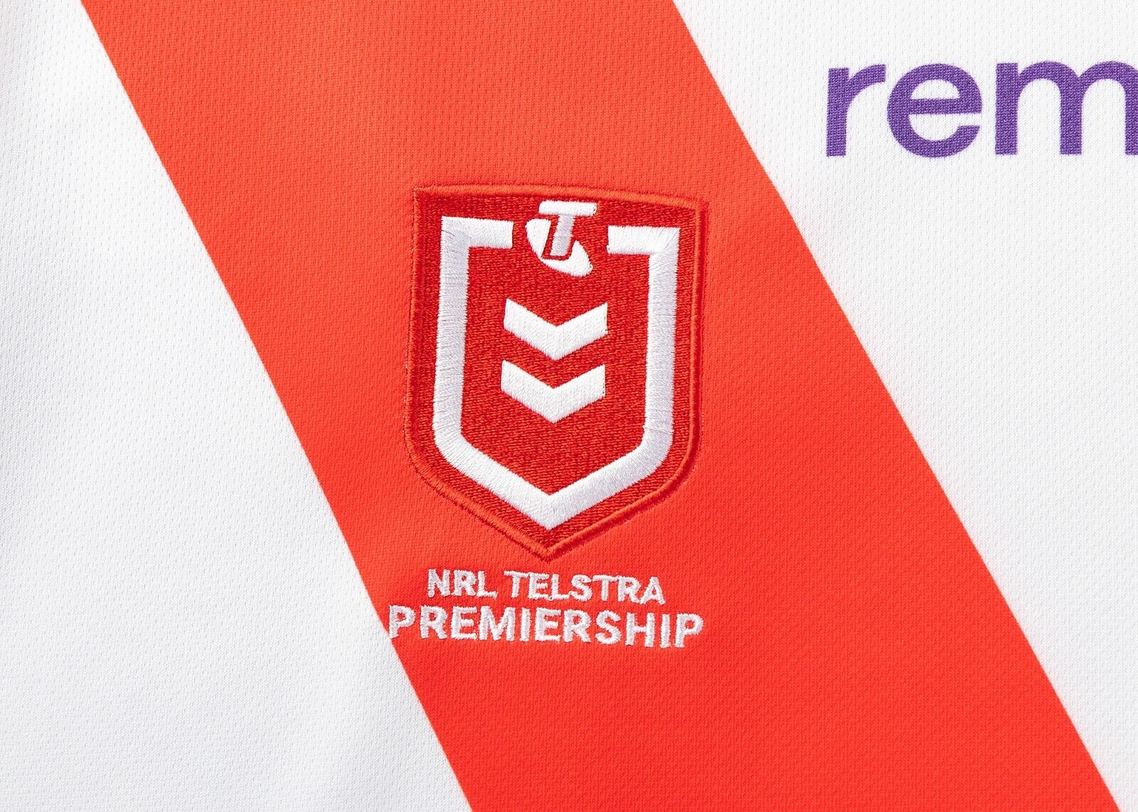 NRL 2025 Home Jersey - St George Illawarra Dragons - Adult - Mens - Image 3