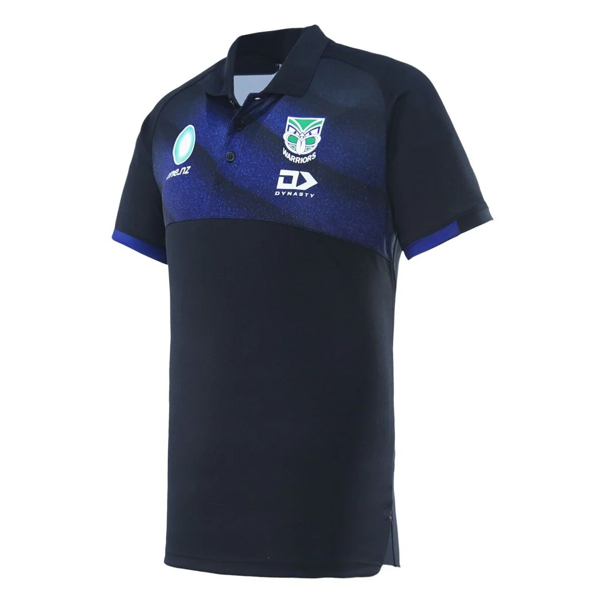 NRL 2025 Media Polo - New Zealand Warriors - Adult - Mens - Image 2