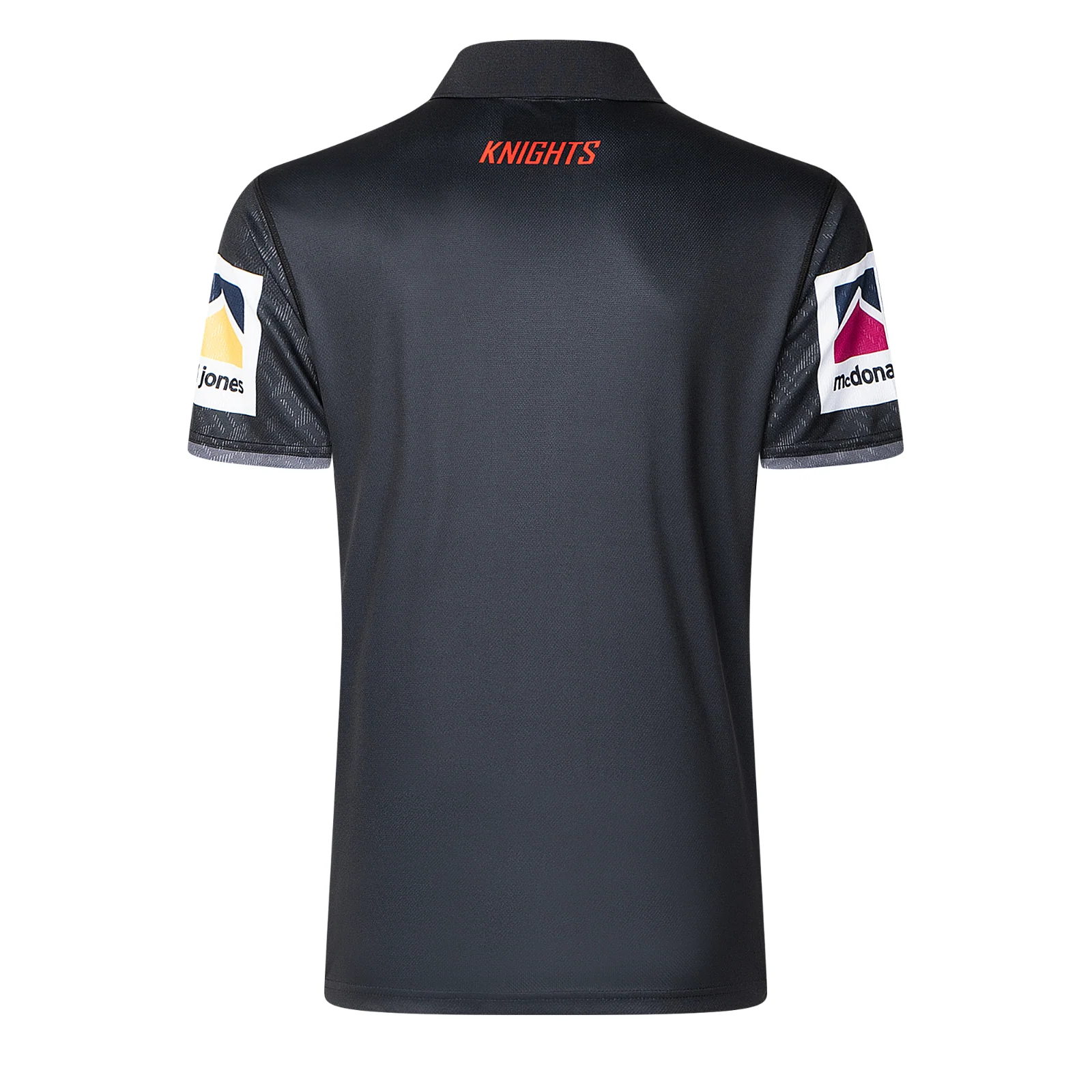 NRL 2025 Media Polo Shirt - Newcastle Knights - Adult - Mens - Image 2
