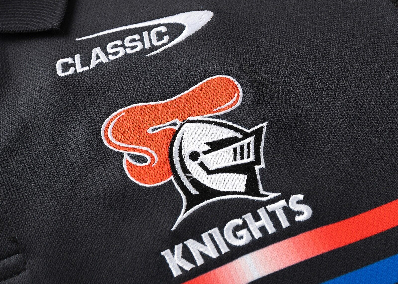 NRL 2025 Media Polo Shirt - Newcastle Knights - Adult - Mens - Image 5