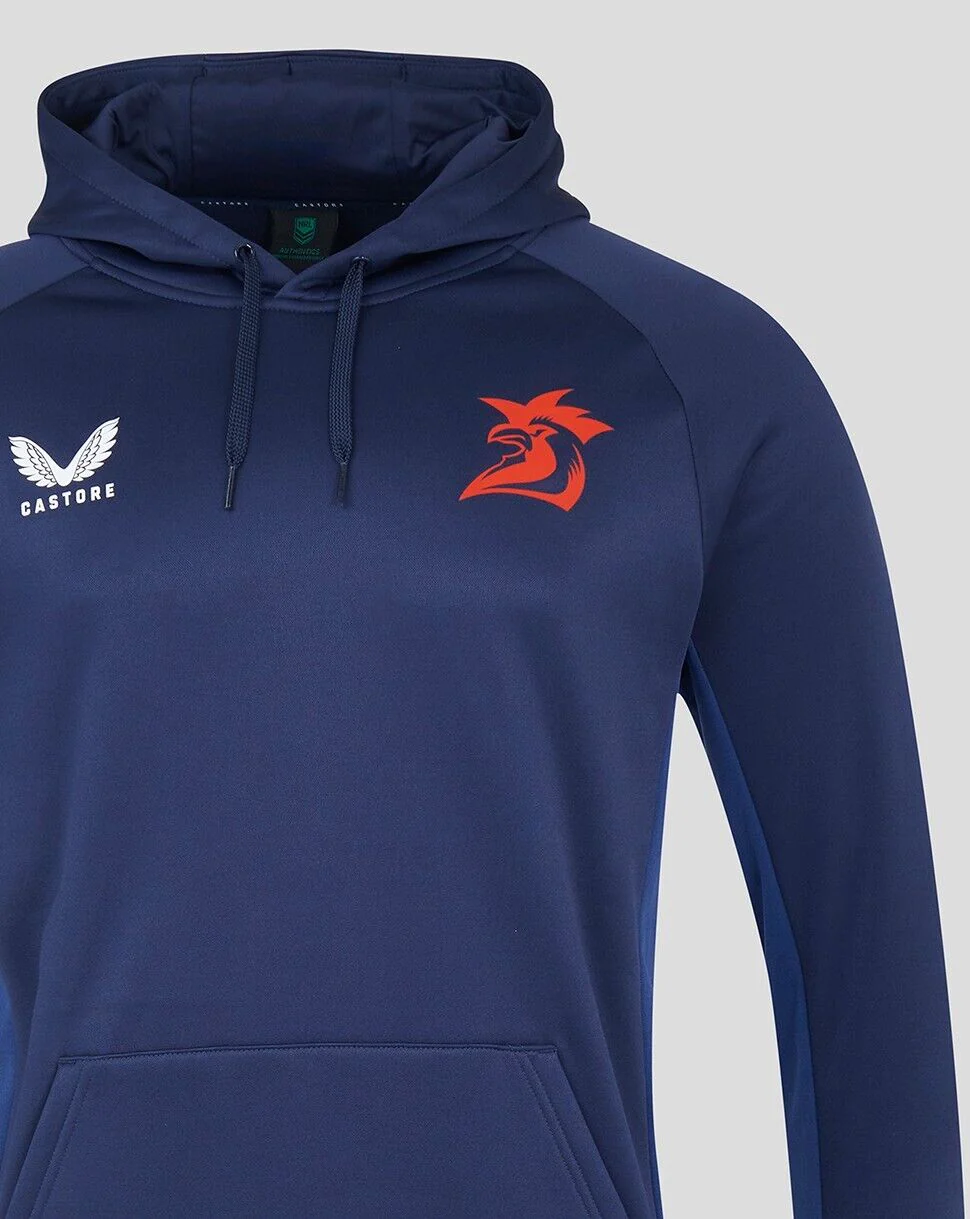 NRL 2025 OTH Fleece Hoodie - Sydney Roosters - Youth - Kids - Image 4