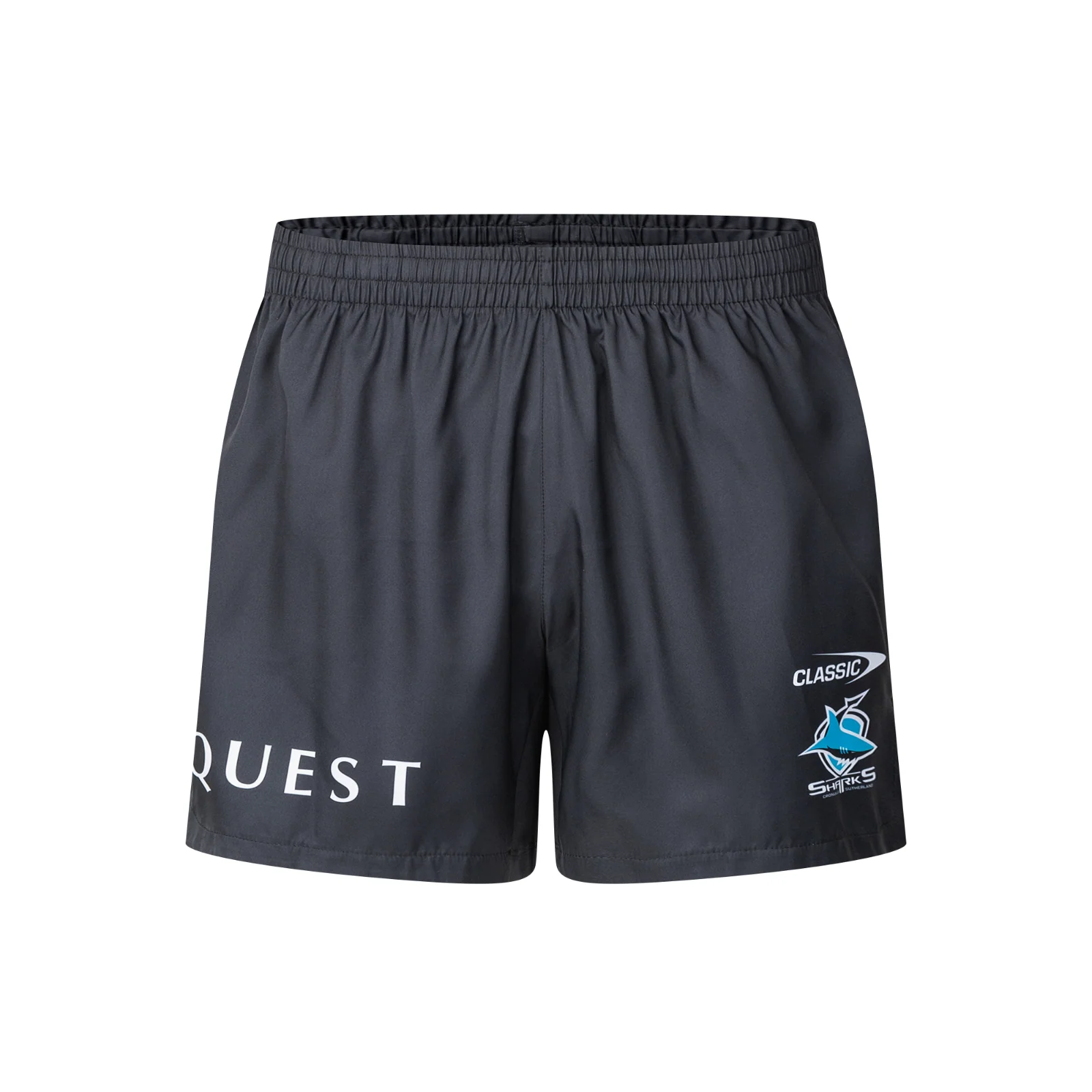 NRL 2025 Performance Gym Shorts - Cronulla Sharks - Adult - Mens - Image 16
