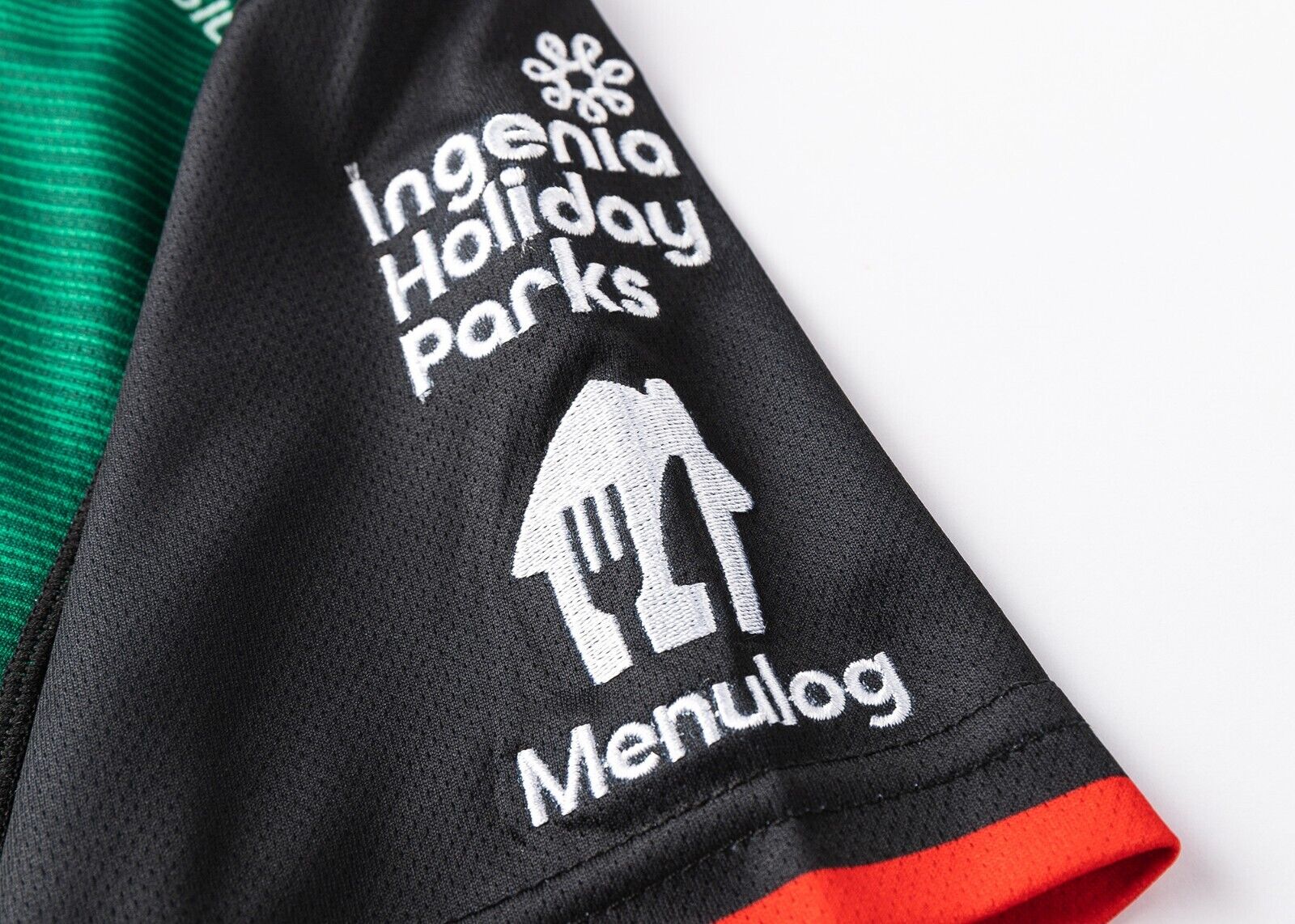 NRL 2025 Players Polo - South Sydney Rabbitohs - Shirt - Youth - CLASSIC - Image 9