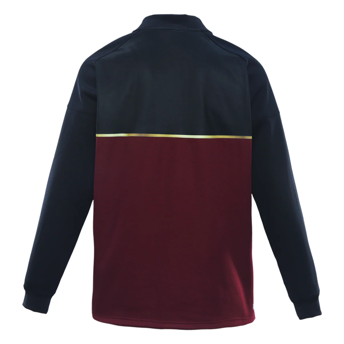 NRL 2025 Qtr Zip Anthem Jacket  - Manly Sea Eagles - Maroon - Adult - Mens - Image 2