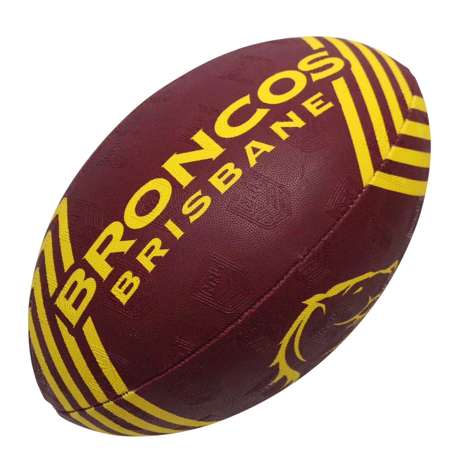 NRL 2025 Supporter Football - Brisbane Broncos - Ball - Size 5