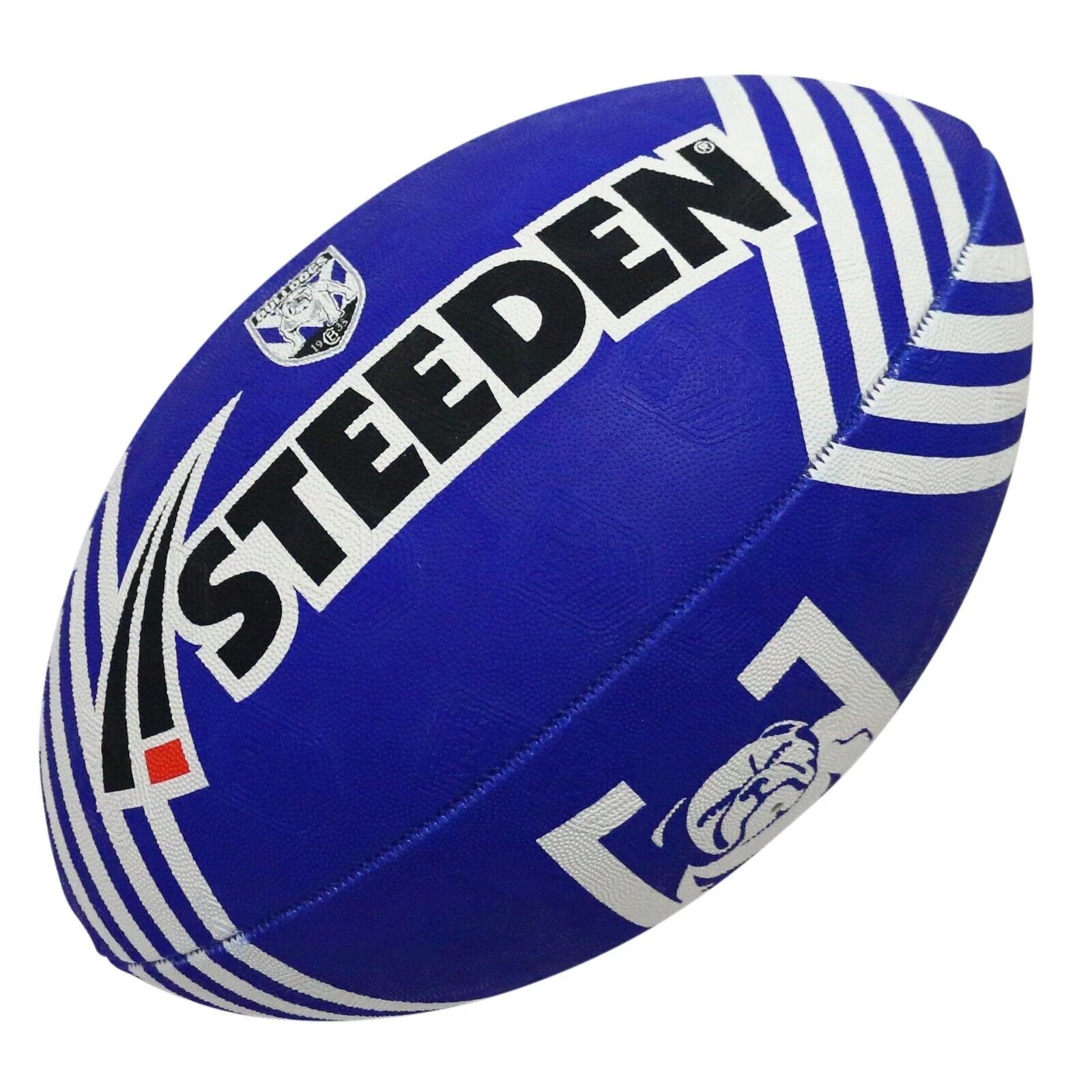 NRL 2025 Supporter Football - Canterbury Bulldogs - Ball - Size 11 - Image 2