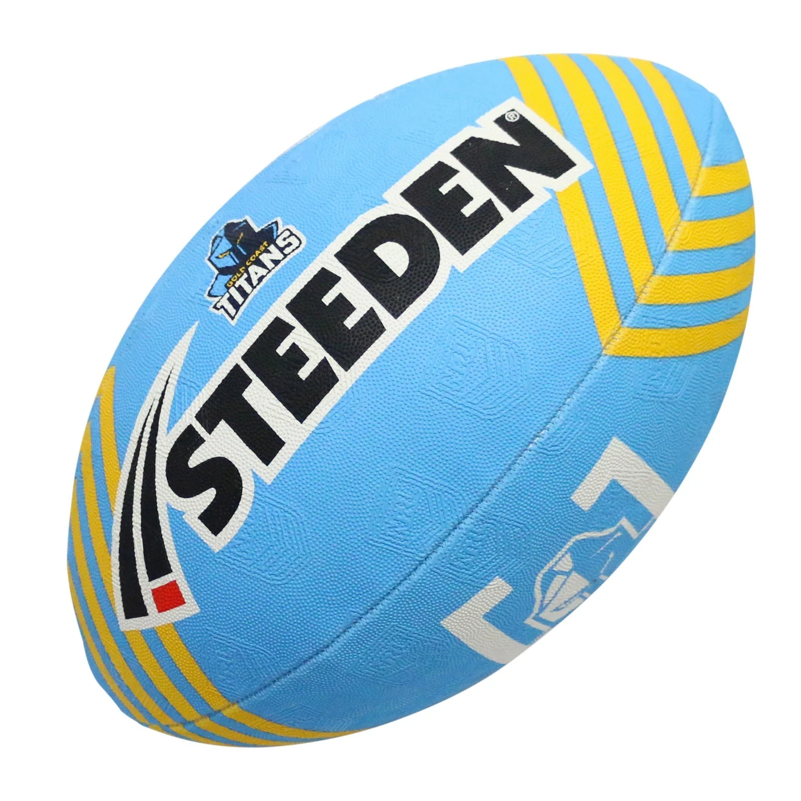 NRL 2025 Supporter Football - Gold Coast Titans - Ball - Size 5 - Image 2