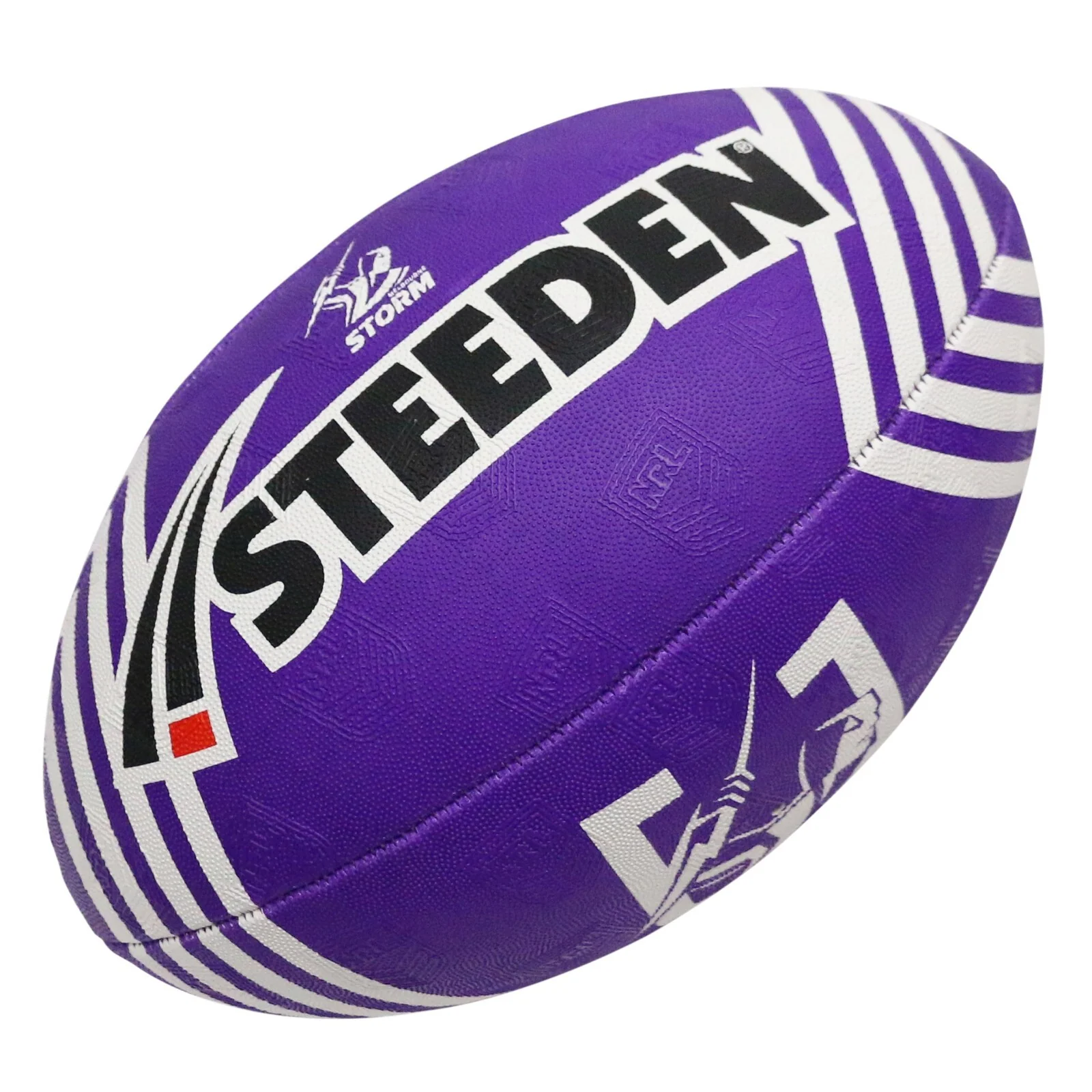 NRL 2025 Supporter Football - Melbourne Storm - Ball - Size 11 - Image 2