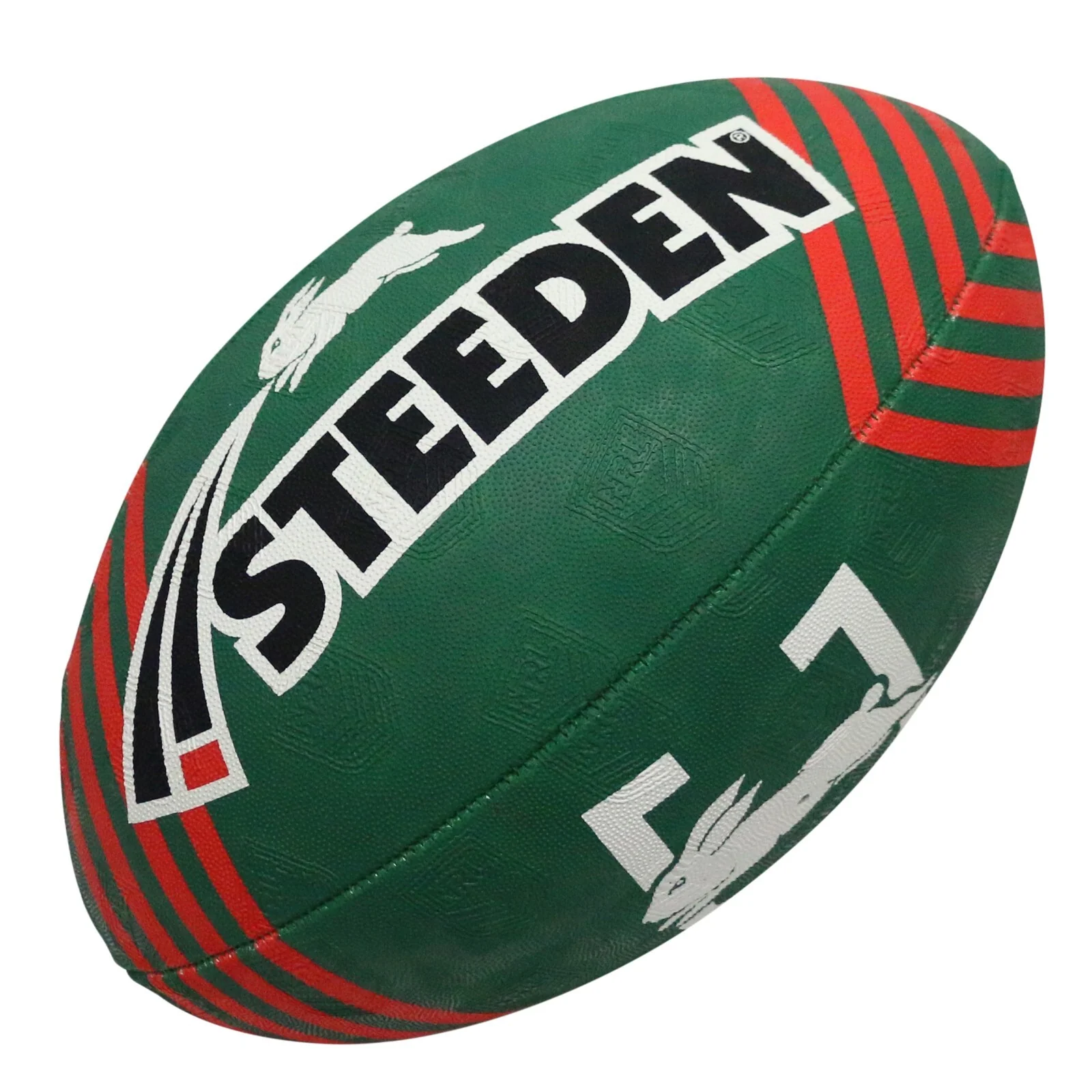 NRL 2025 Supporter Football - South Sydney Rabbitohs - Ball - Size 5 - Image 2
