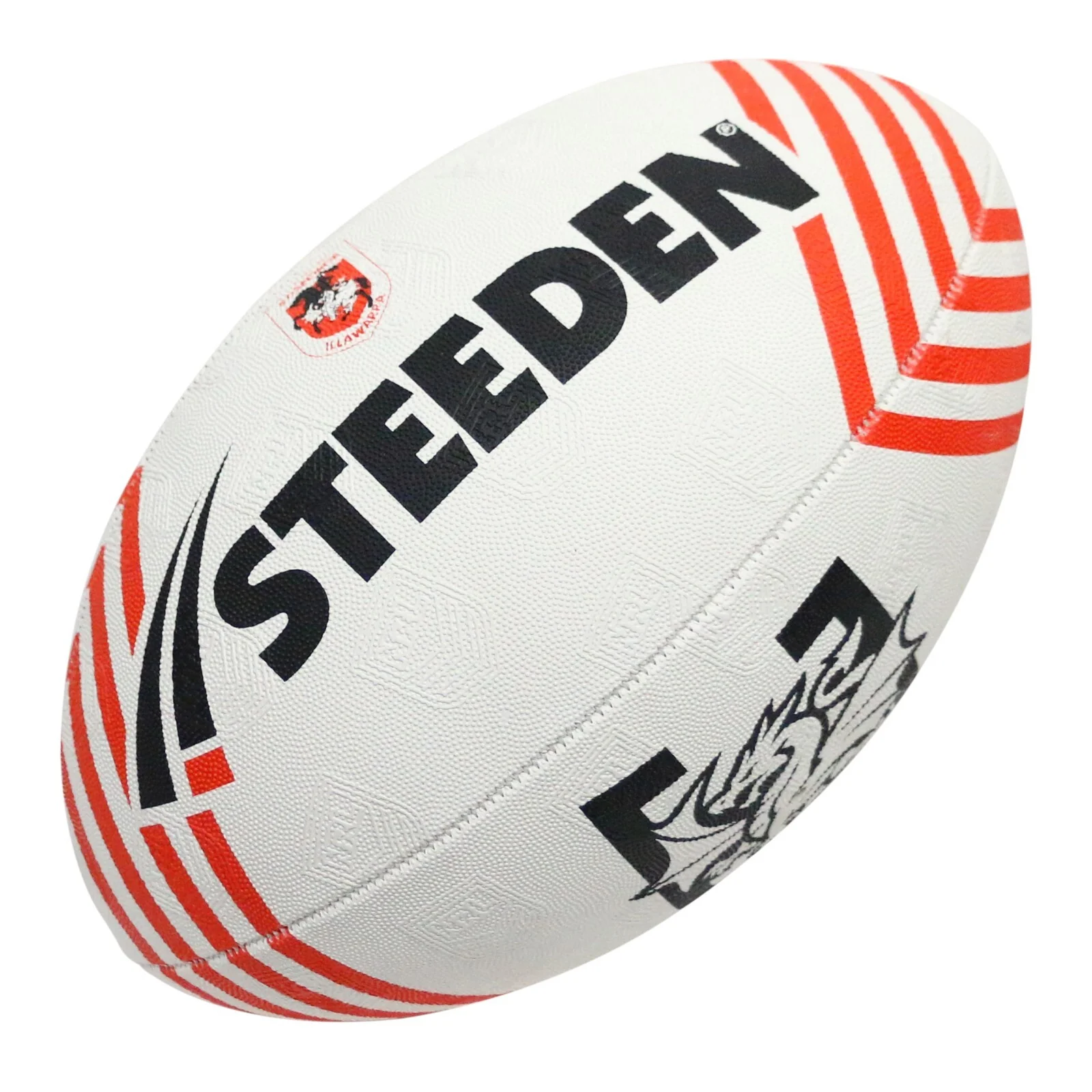 NRL 2025 Supporter Football - St George Illawarra Dragons - Ball - Size 5 - Image 2