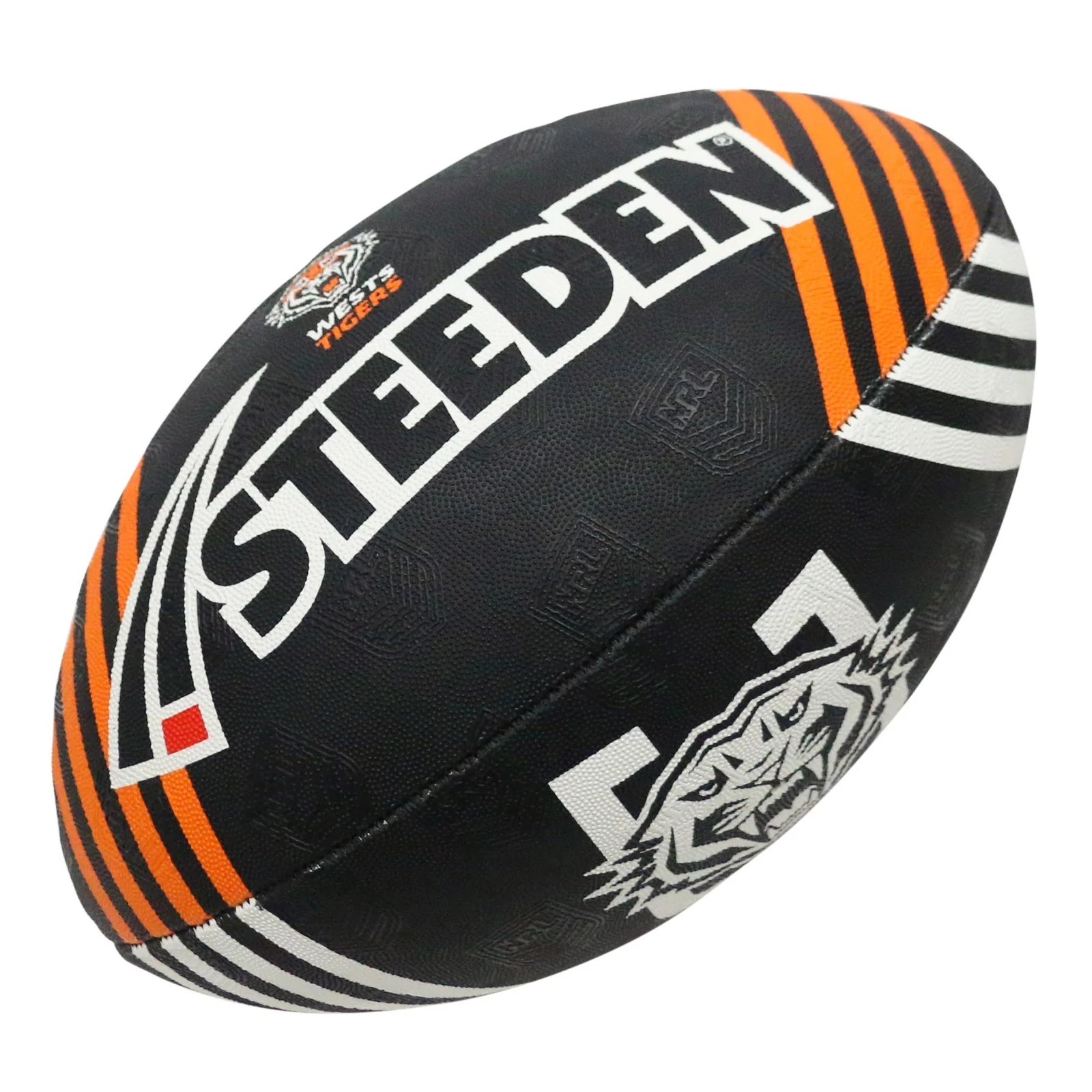 NRL 2025 Supporter Football - West Tigers - Ball - Size 5 - Image 2