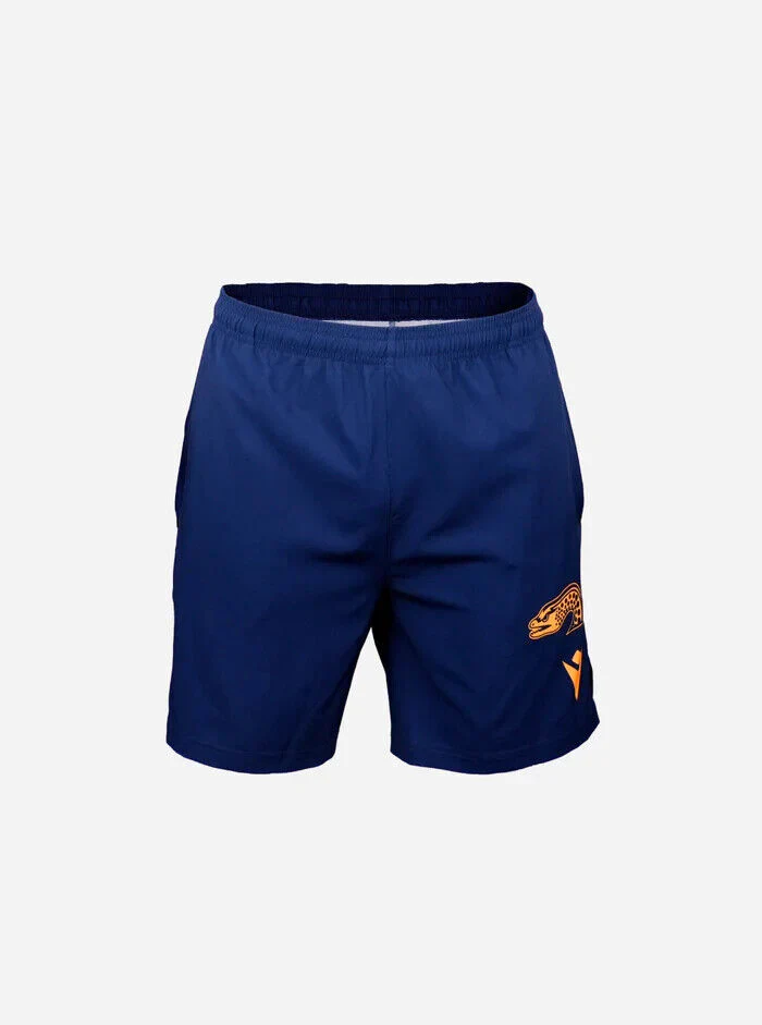 NRL 2025 Training Shorts - Paramatta Eels - Navy - Youth - Kids - Image 4
