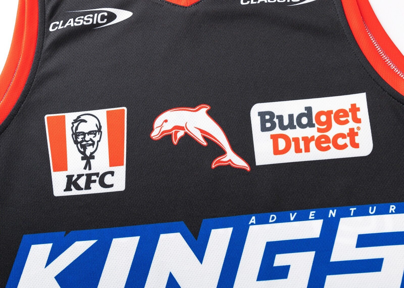 NRL 2025 Training Singlet - Dolphins - Adult - Mens - Image 4