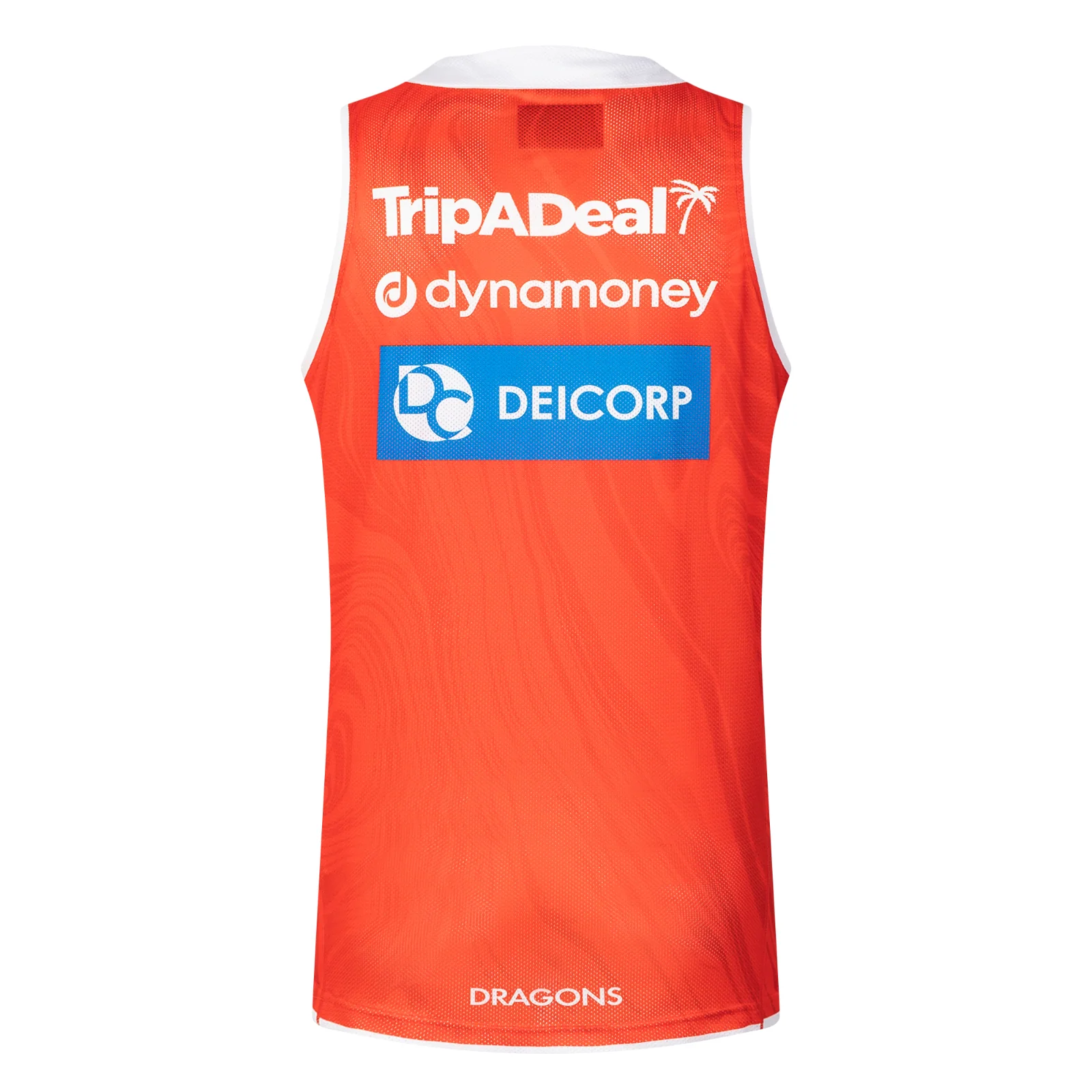NRL 2025 Training Singlet - St George Illawarra Dragons - Adult - Mens - Image 2