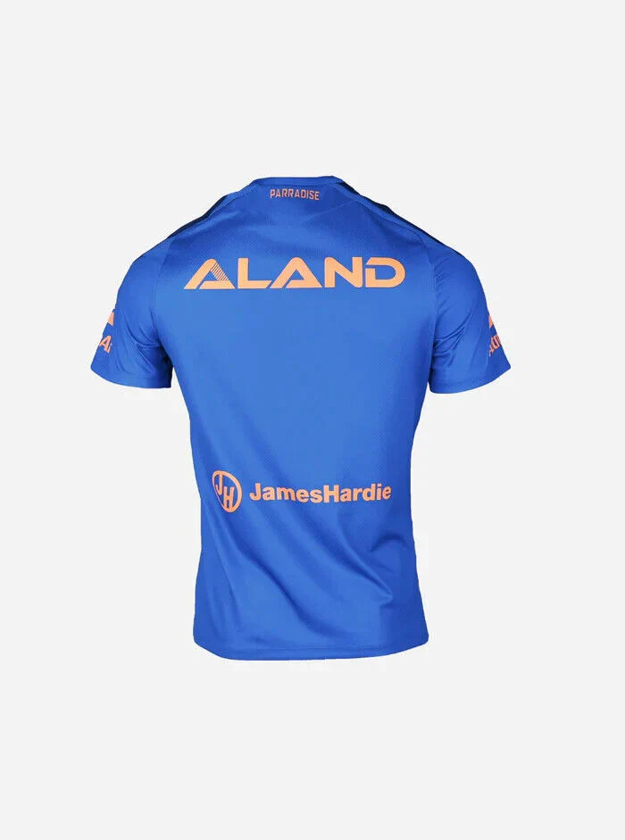 NRL 2025 Training Tee - Parramatta Eels - Blue - Adult - Mens - Image 2