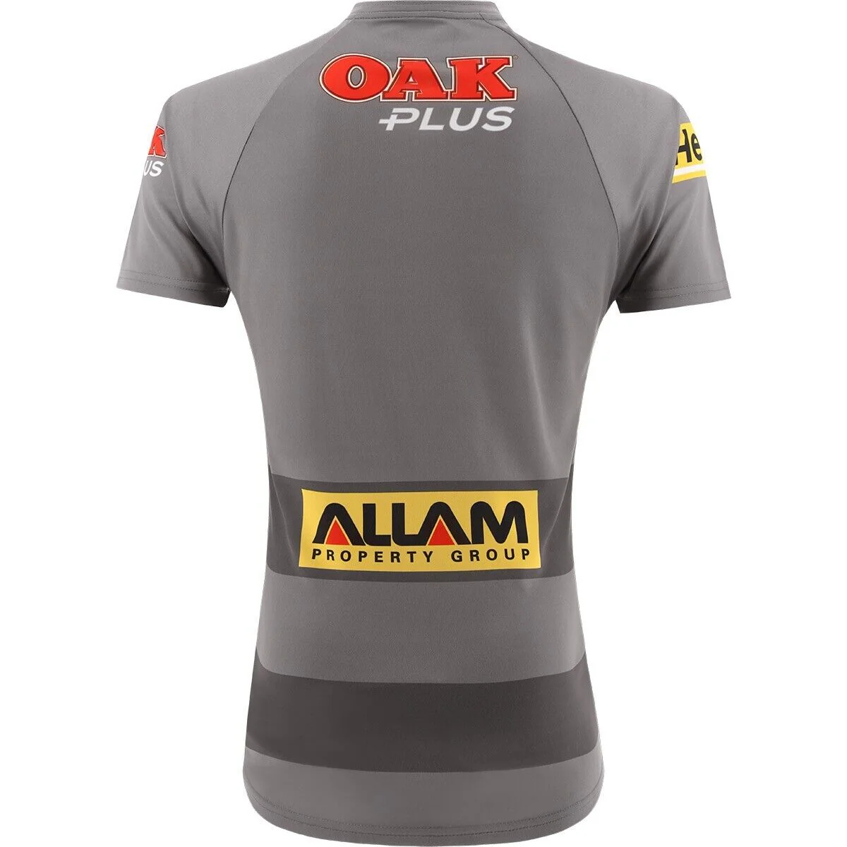 NRL 2025 Training Tee - Penrith Panthers - Grey - Adult - Mens - Image 2