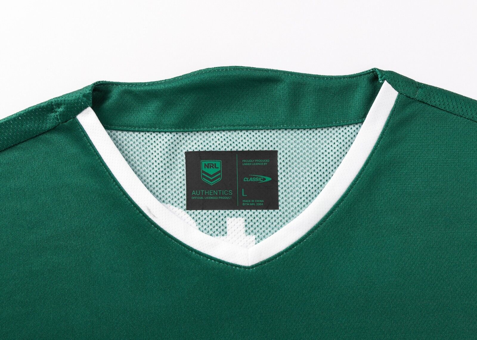 NRL 2025 Training Tee - South Sydney Rabbitohs - Green - Adult - Mens - Image 3