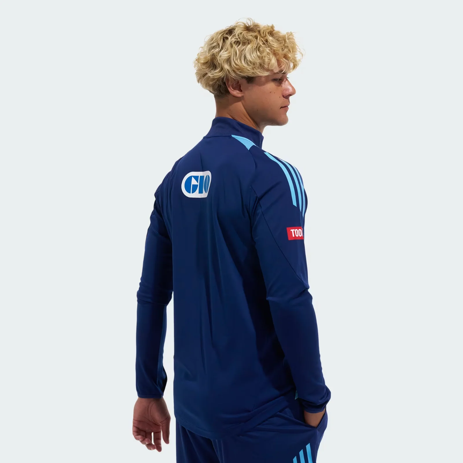 NRL 2026 1/4 Zip Top - New South Wales Blues - Qtr - Quarter -NSW - Adult - Mens - Image 4