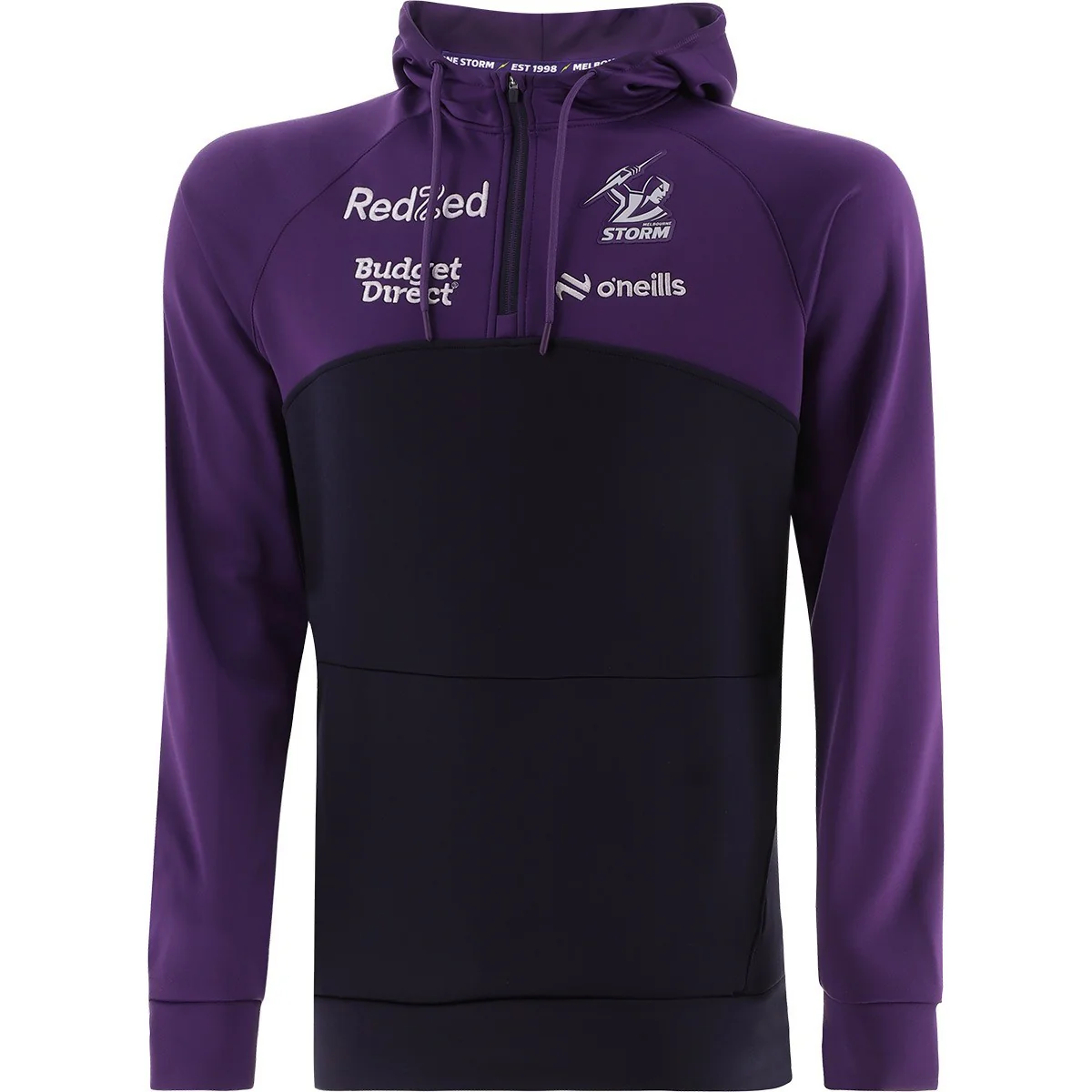NRL 2026 Fleece Hoodie - Melbourne Storm - Jumper - Adult - Mens