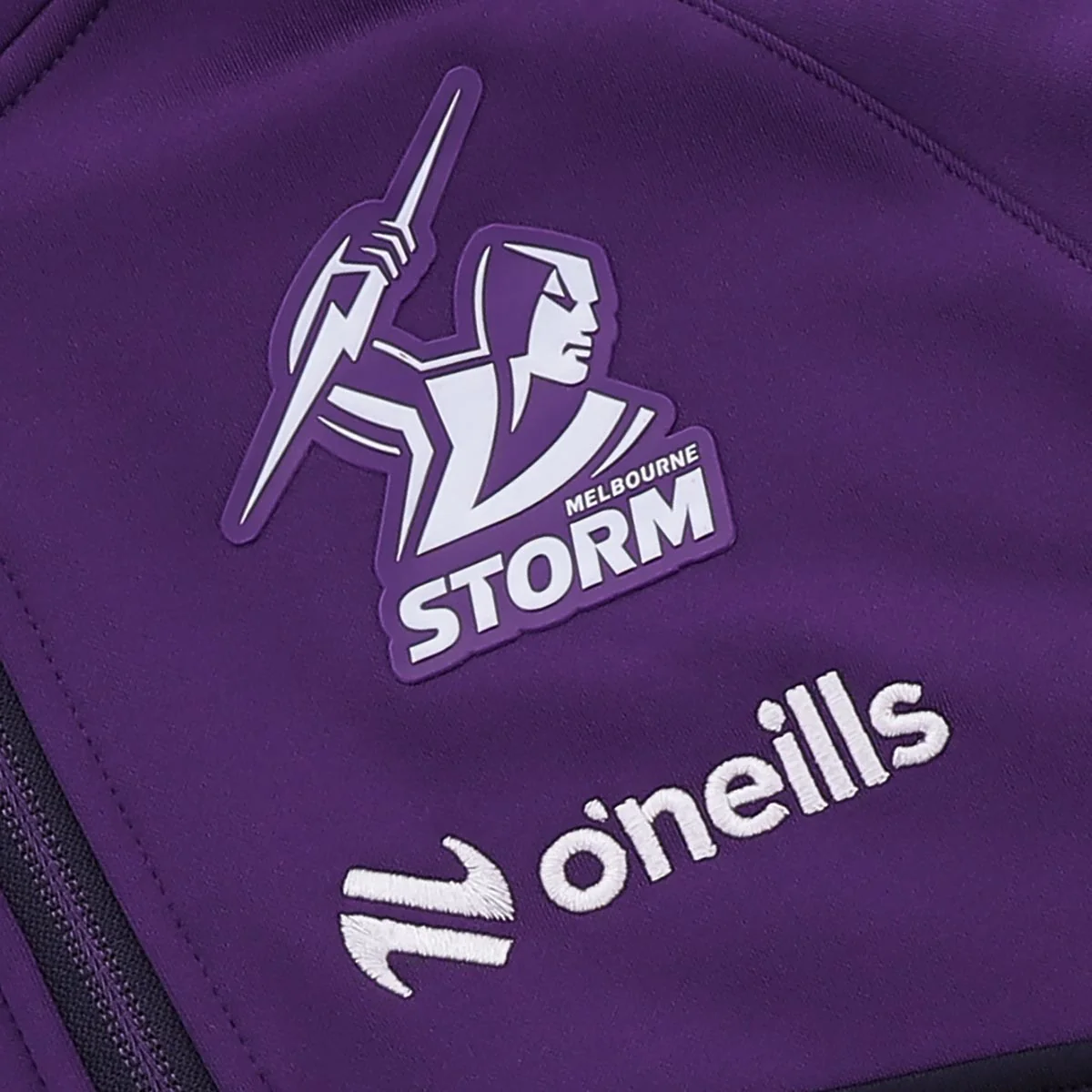 NRL 2026 Fleece Hoodie - Melbourne Storm - Jumper - Adult - Mens - Image 4