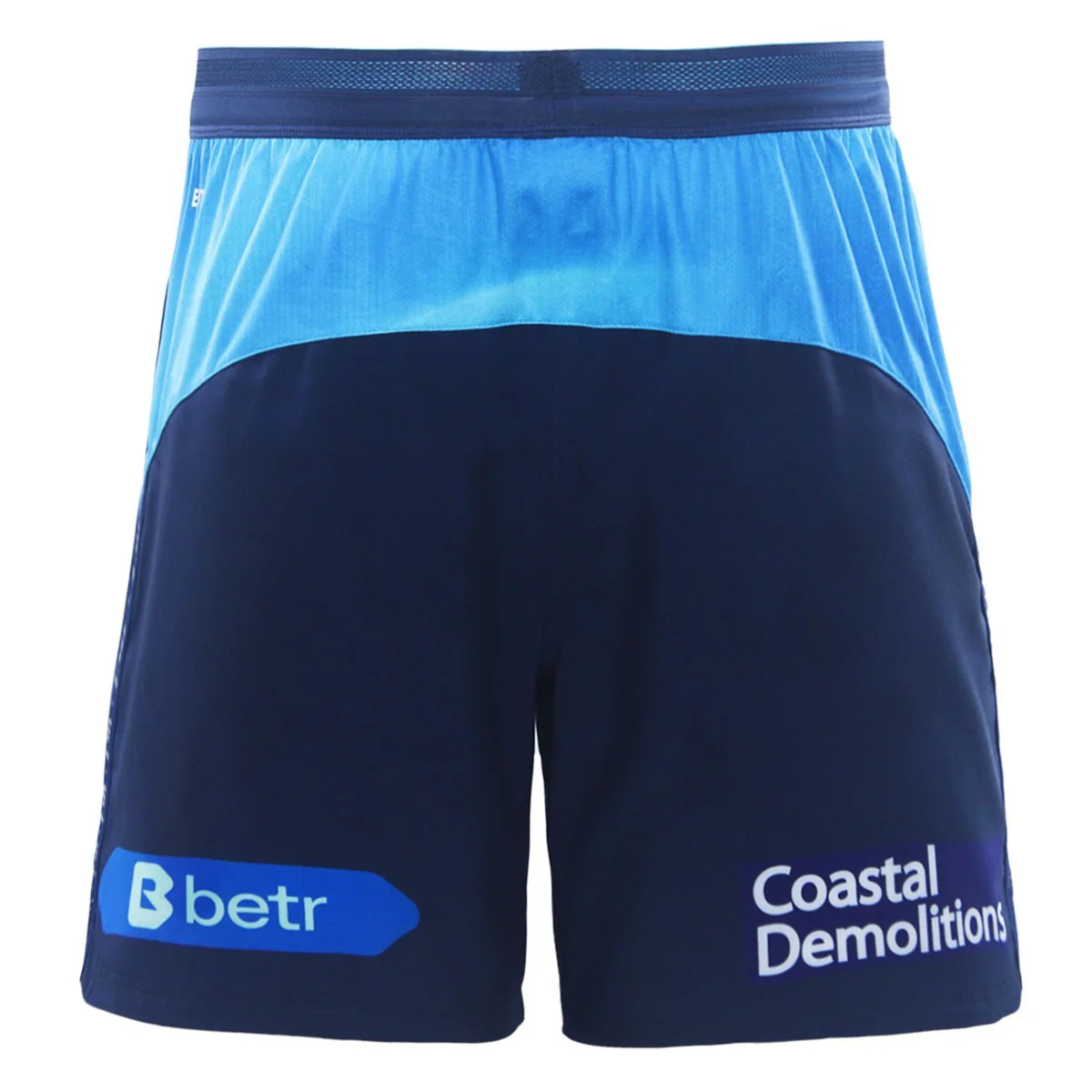 NRL 2026 Gym Shorts  Gold Coast Titans  Adult  Mens  Navy - Image 2