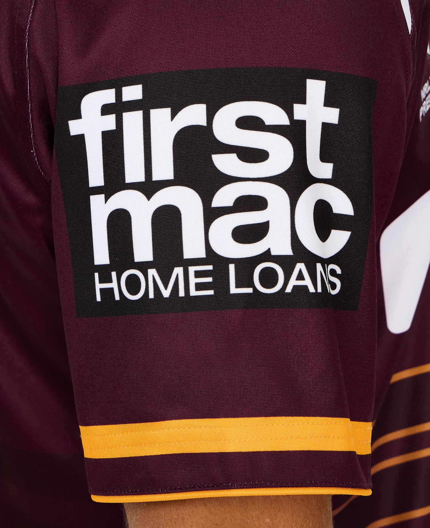 NRL 2026 Home Jersey - Brisbane Broncos - Adult - Mens - Image 5