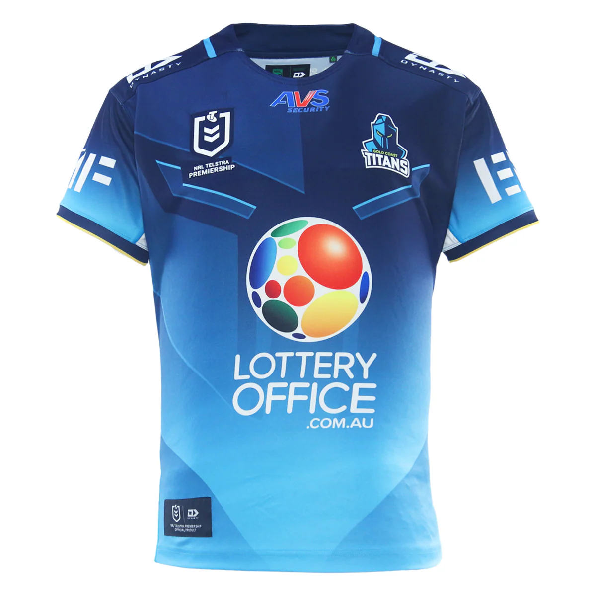 NRL 2026 Home Jersey  Gold Coast Titans  Adult  Mens