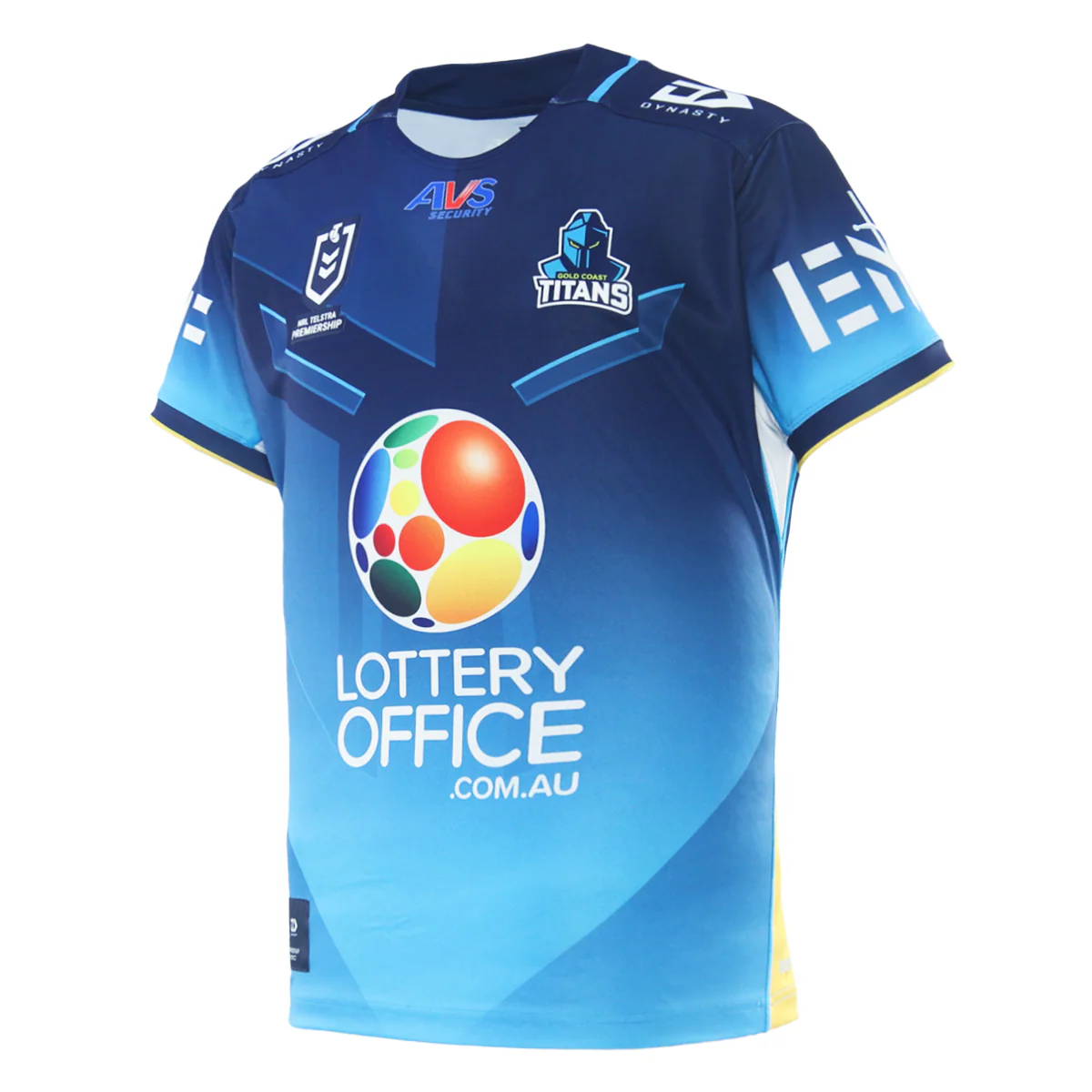 NRL 2026 Home Jersey  Gold Coast Titans  Adult  Mens - Image 3