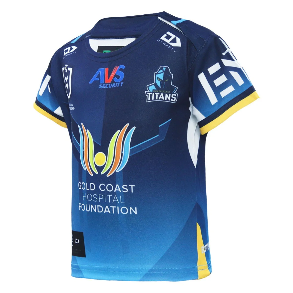 NRL 2026 Home Jersey Gold Coast Titans  Infant  Toddler - Image 3