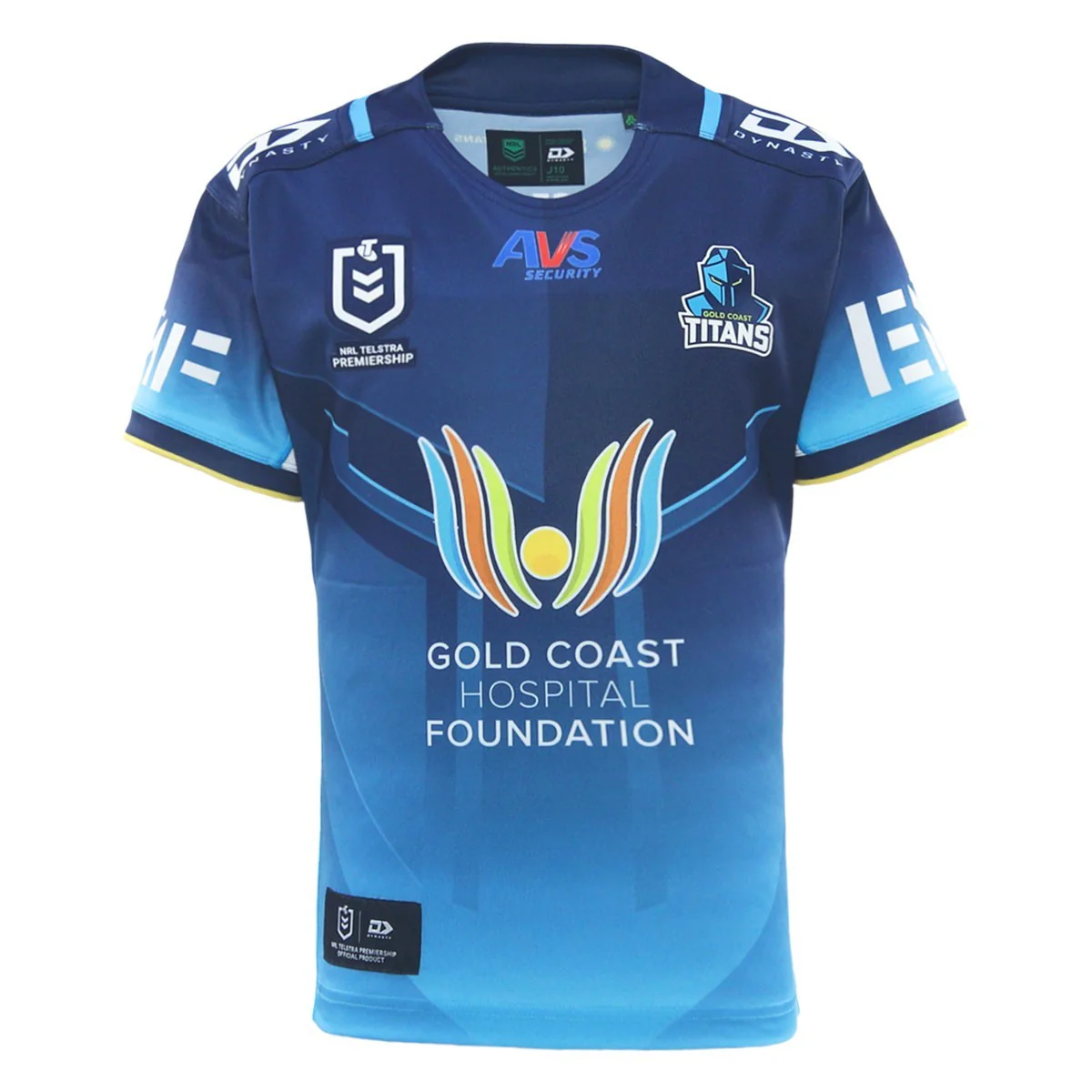 NRL 2026 Home Jersey   Gold Coast Titans  Youth  Kids