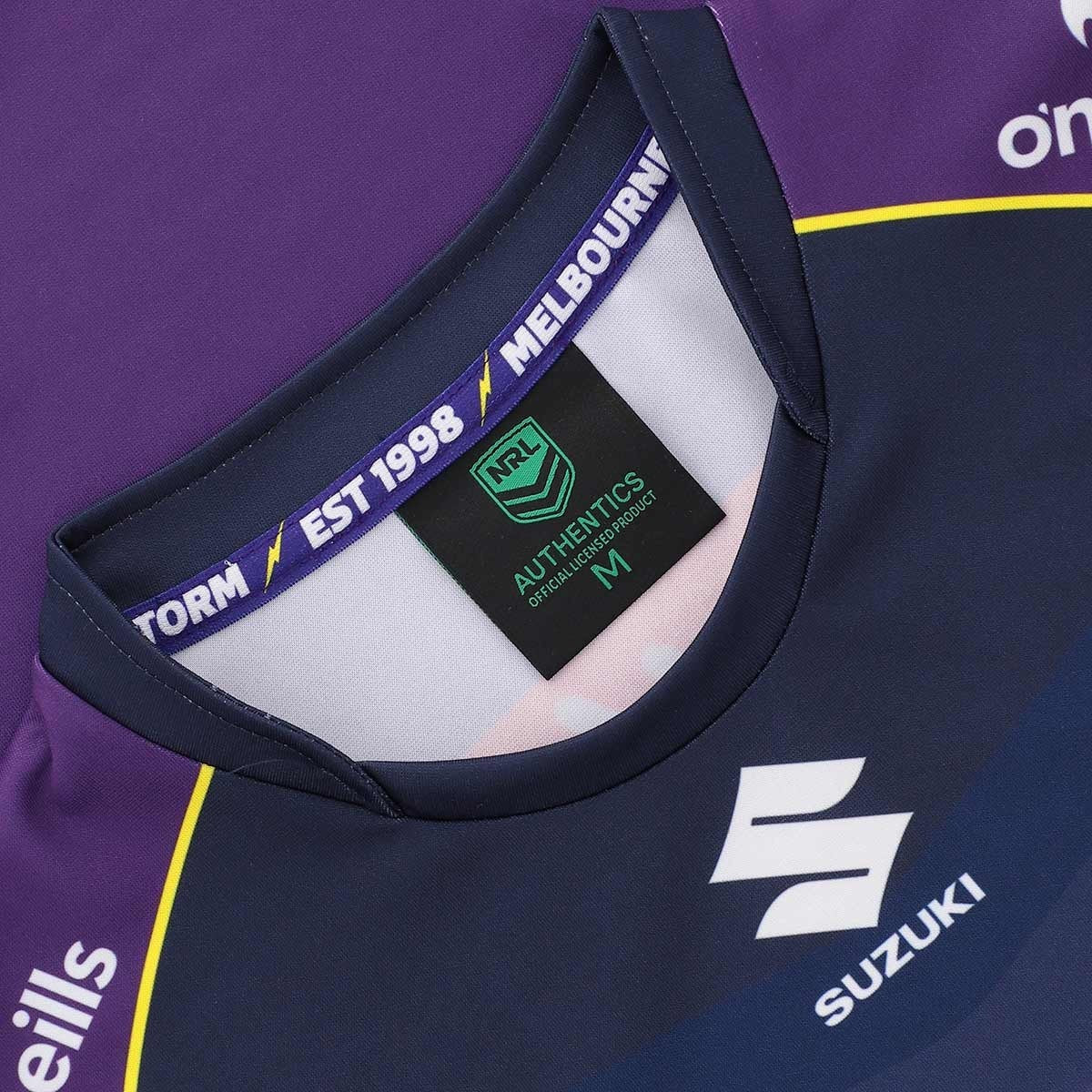 NRL 2026 Home Jersey - Melbourne Storm - Adult - Mens - Image 8