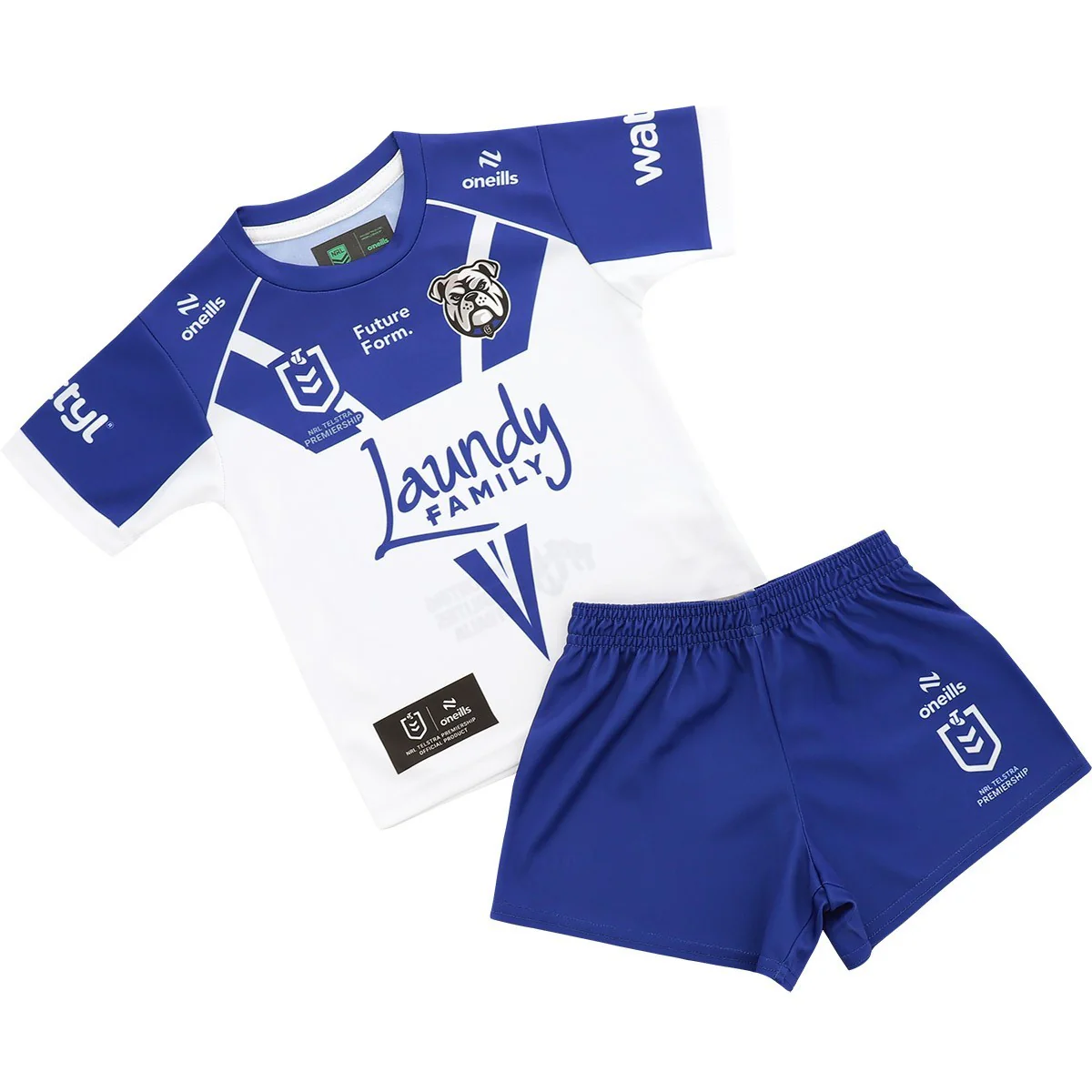 NRL 2026 Home Jersey Set  Canterbury Bulldogs  Infant  Baby  Toddler