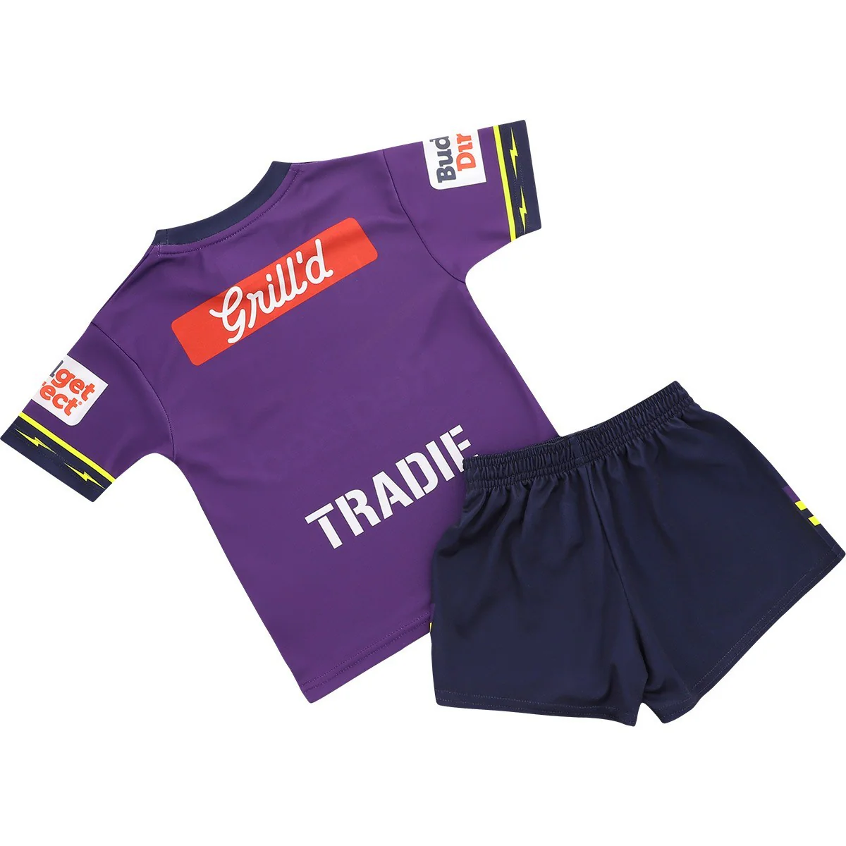 NRL 2026 Home Jersey Set - Melbourne Storm - Infant - Baby - Toddler - Image 2