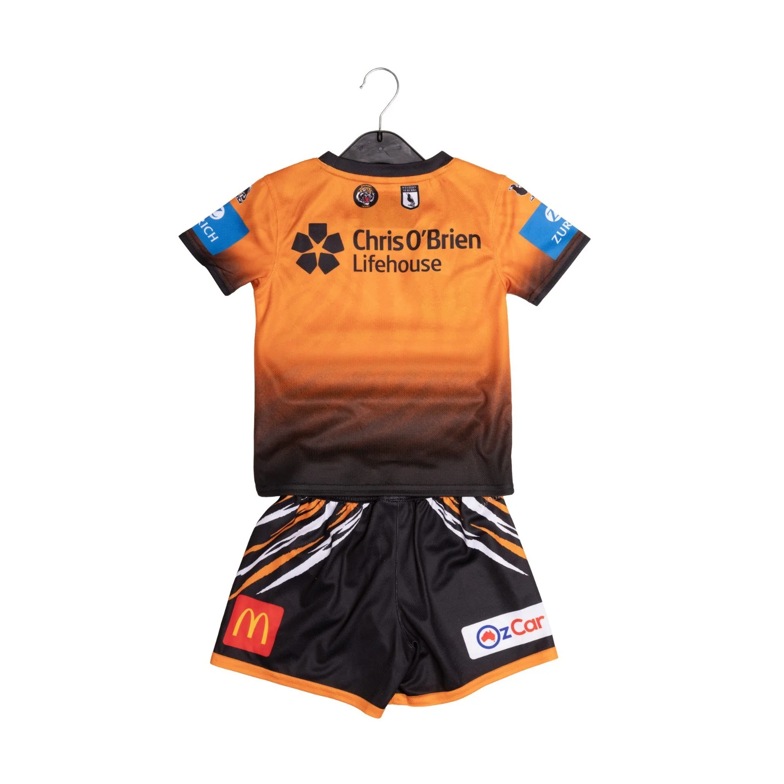 NRL 2026 Home Jersey Set - West Tigers - Infant - Toddler - Image 2