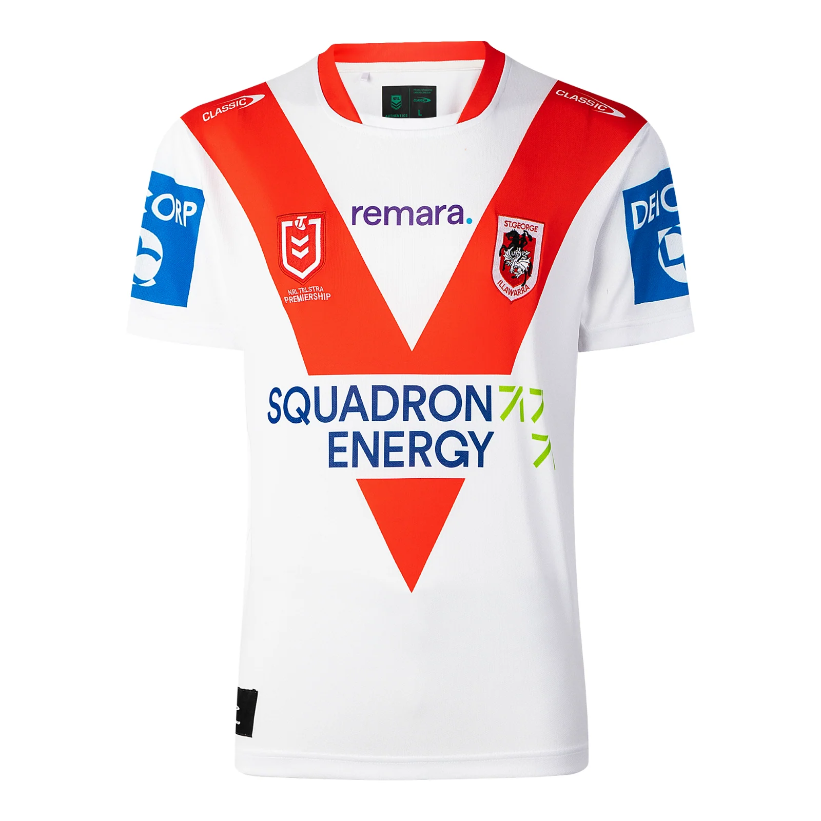 NRL 2026 Home Jersey - St George Illawarra Dragons - Adult - Mens