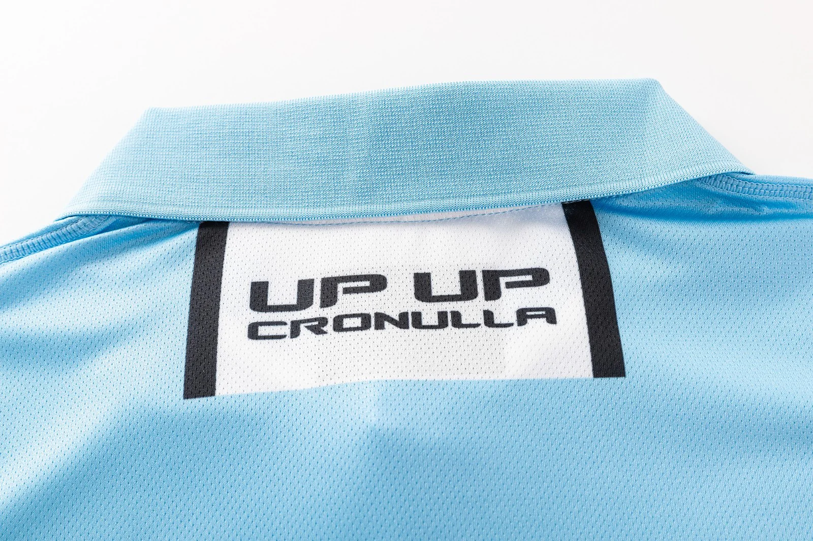 NRL 2026 Media Polo - Cronulla Sharks - Blue -  Youth - Kids - Image 10