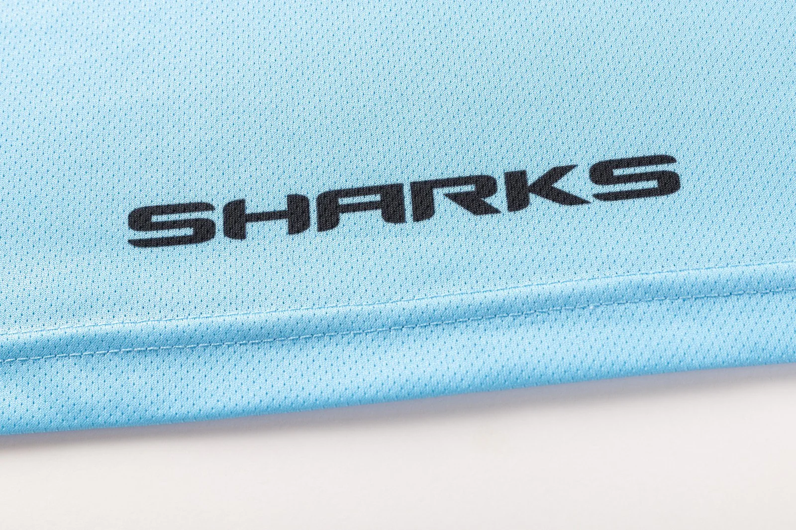 NRL 2026 Media Polo - Cronulla Sharks - Blue -  Youth - Kids - Image 11